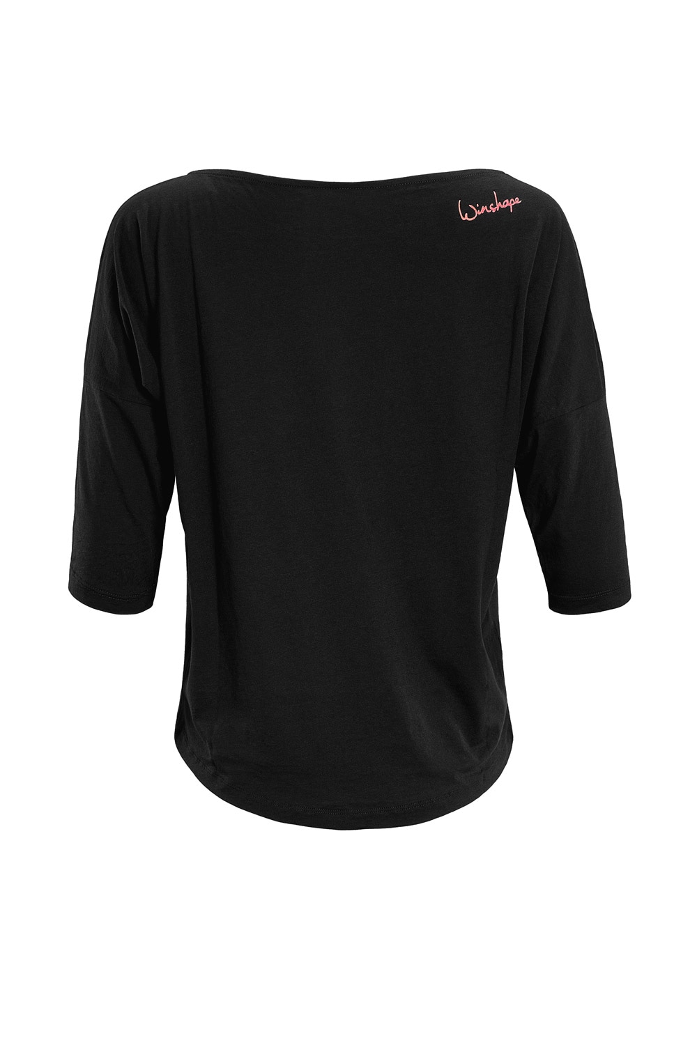 Winshape 3/4-Arm-Shirt »MCS001 ultra leicht«, mit Neon coralfarbenem Glitzer -Aufdruck online kaufen | BAUR