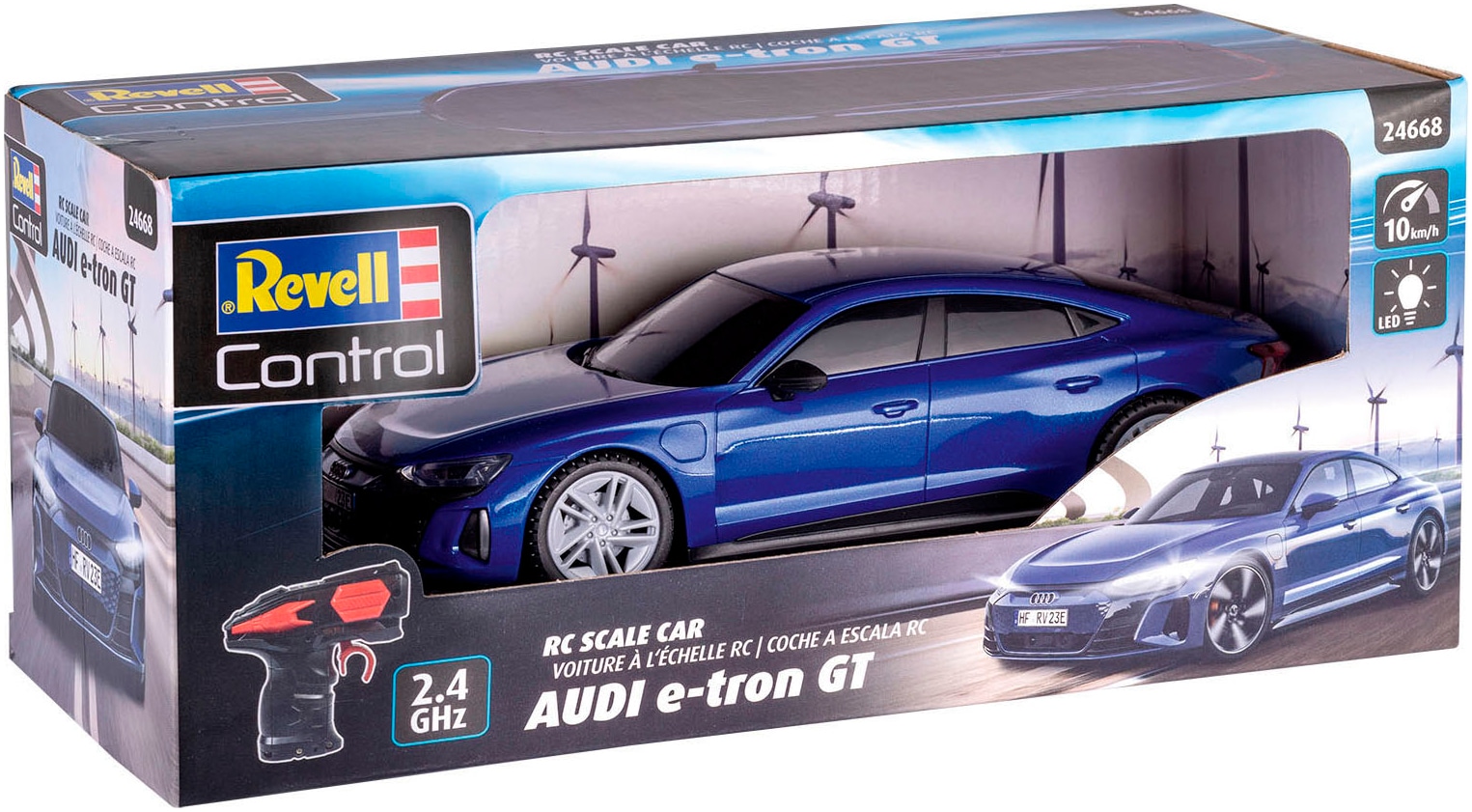 Revell® RC-Auto »Revell® control, Audi e-tron GT, 2,4 GHz«, mit Licht
