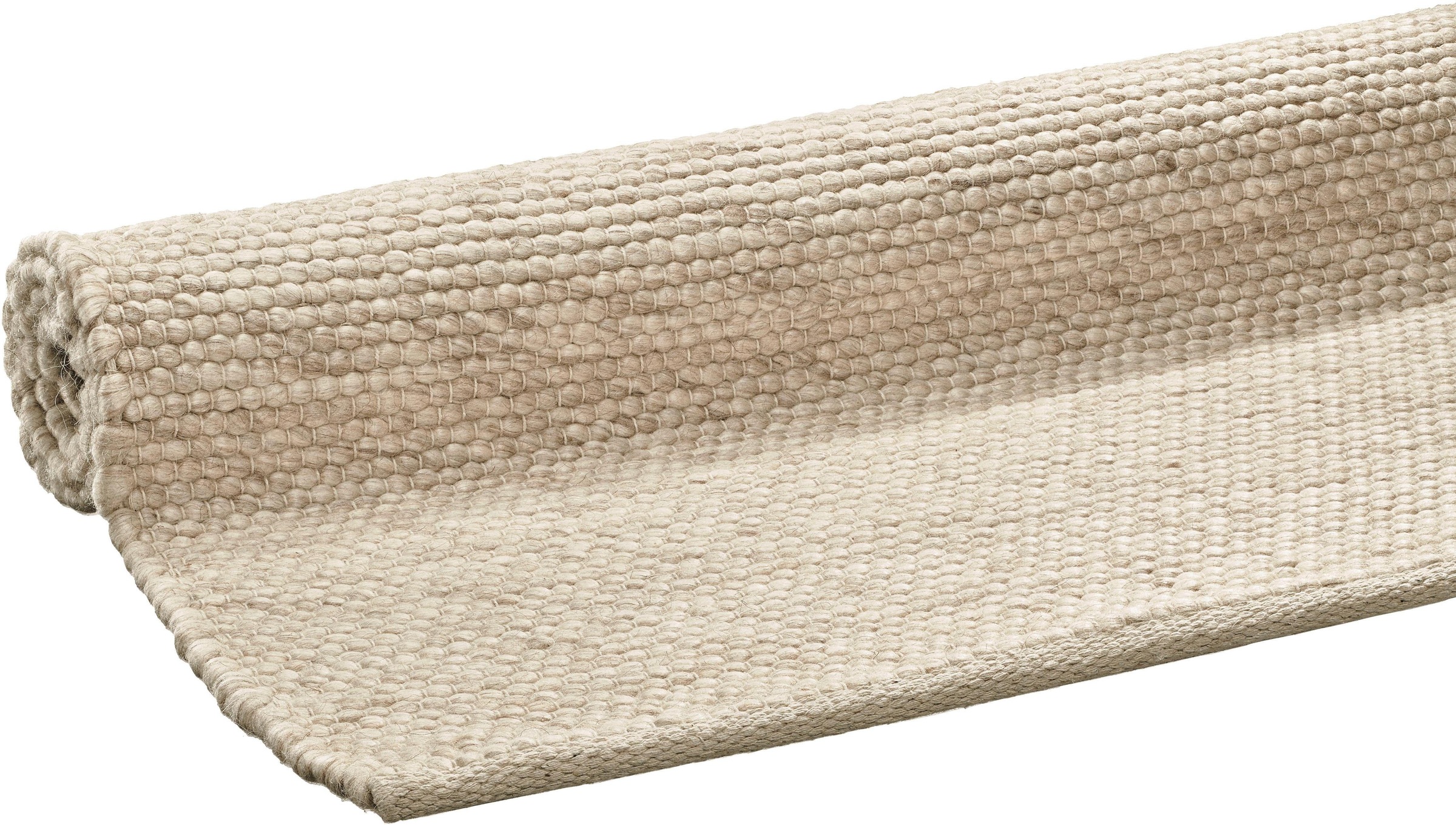 Dekowe Wollteppich »Amodian«, rechteckig, 14 mm Höhe, Handweb Teppich, reine Wolle, handgewebt