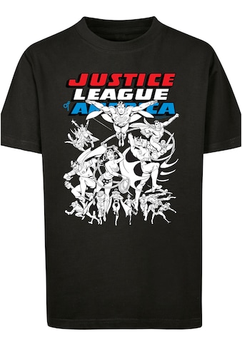 F4NT4STIC Kurzarmshirt »Kinder Justice League Mo...