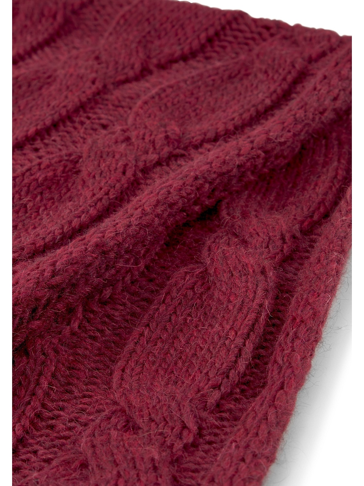 Sheego Strickschal »Große Größen«, mit Zopfmuster und Wollanteil, ca. 35 x 180 cm
