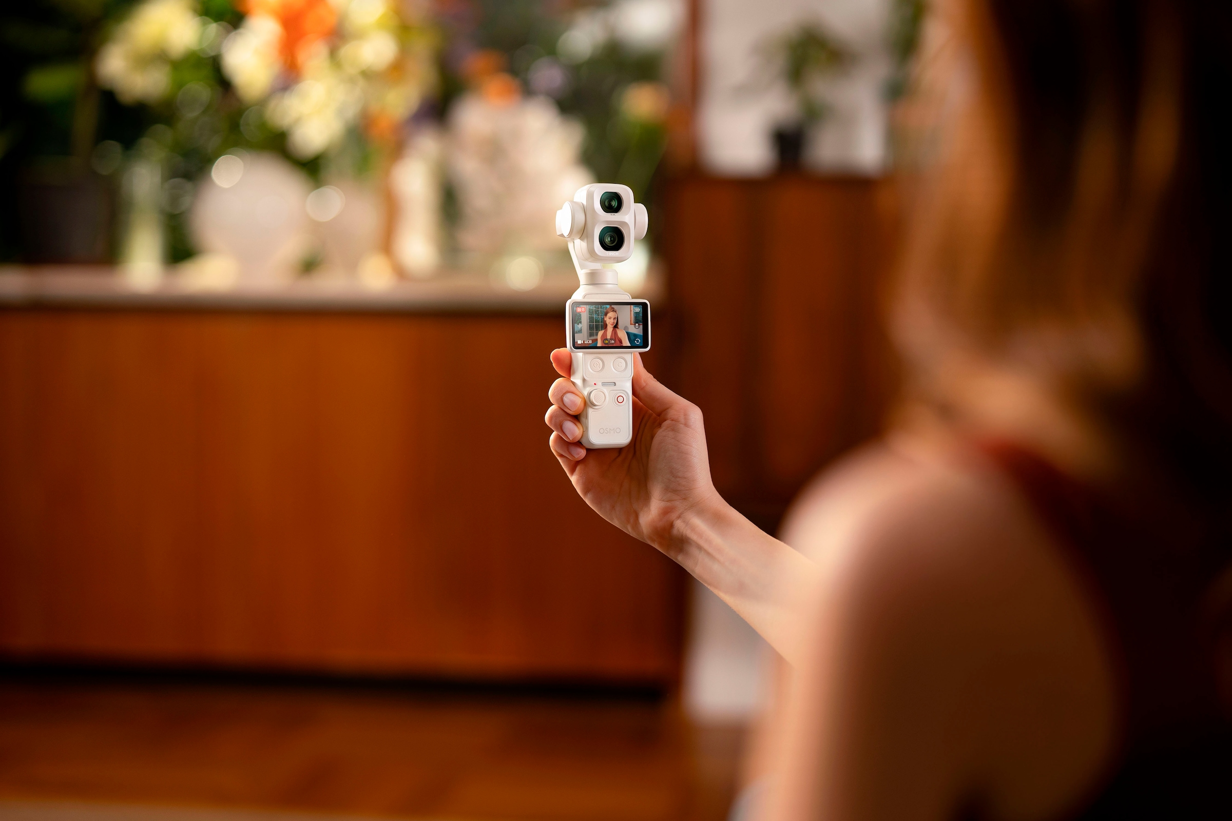 DJI Kompaktkamera »Osmo Pocket 4P Vlog Combo« , 37 , 3 fach fach x opt. Zoom , Bluetooth | WLAN