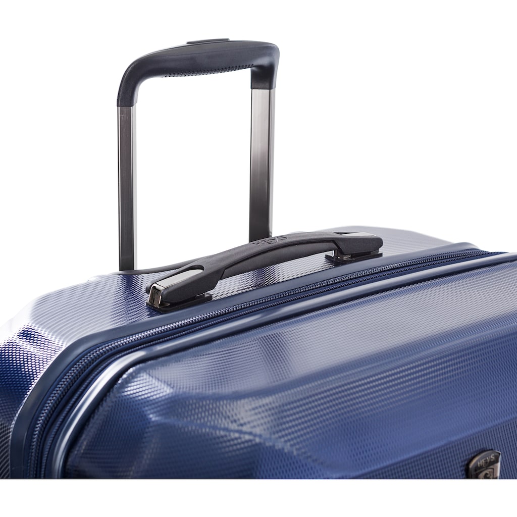 Heys Hartschalen-Trolley »Eco Case, 53 cm, Navy Blau«, 4 Rollen