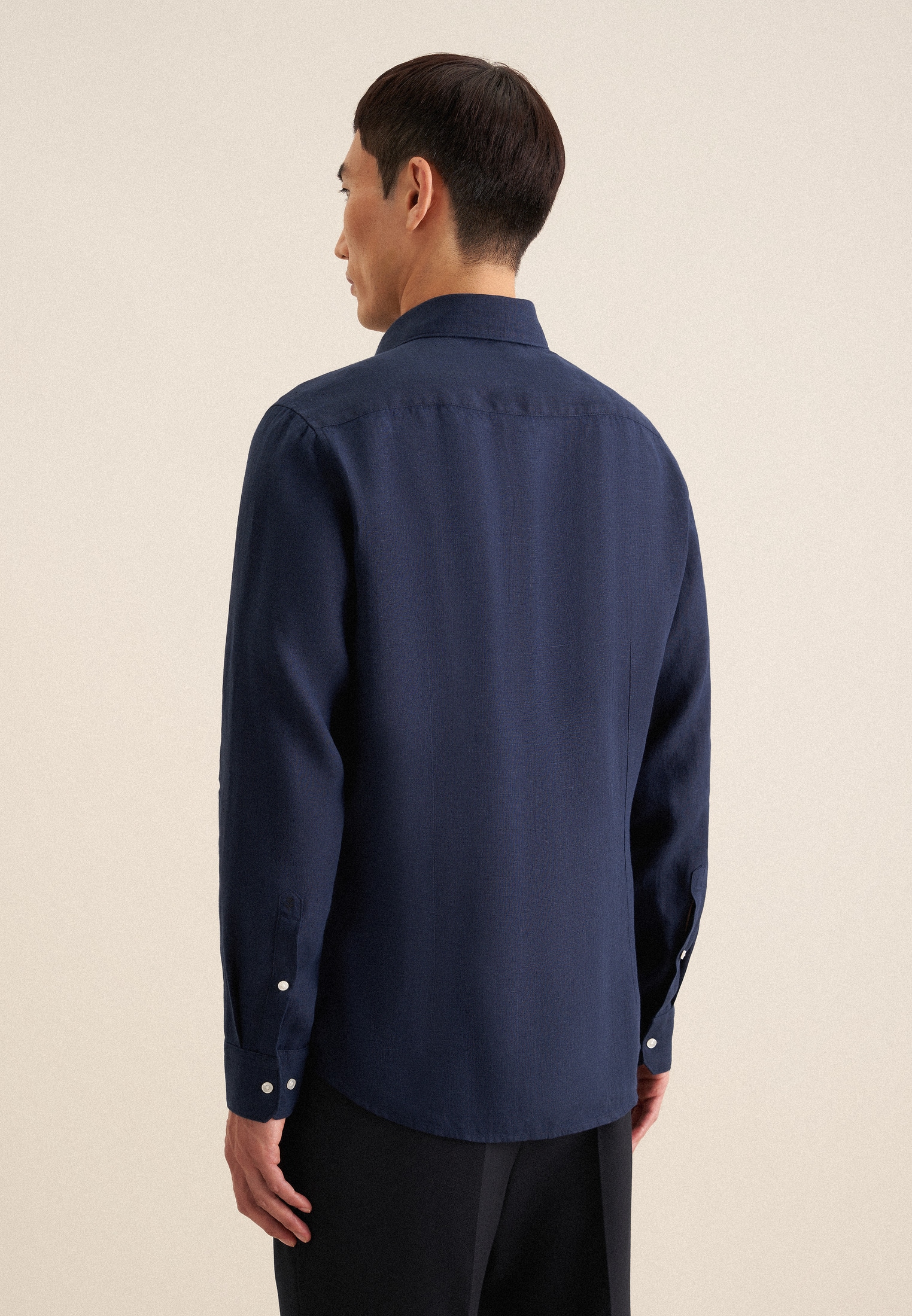 seidensticker Businesshemd »Shaped« Shaped 1/1 Kentkragen Uni