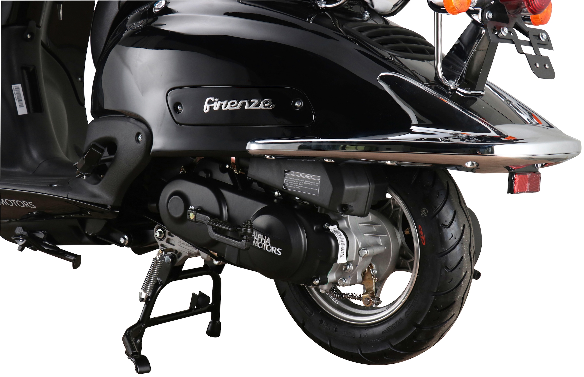 Alpha Motors Motorroller »Retro Firenze«, 125 cm³, 85 km/h, Euro 5, 8,56 PS, schwarz