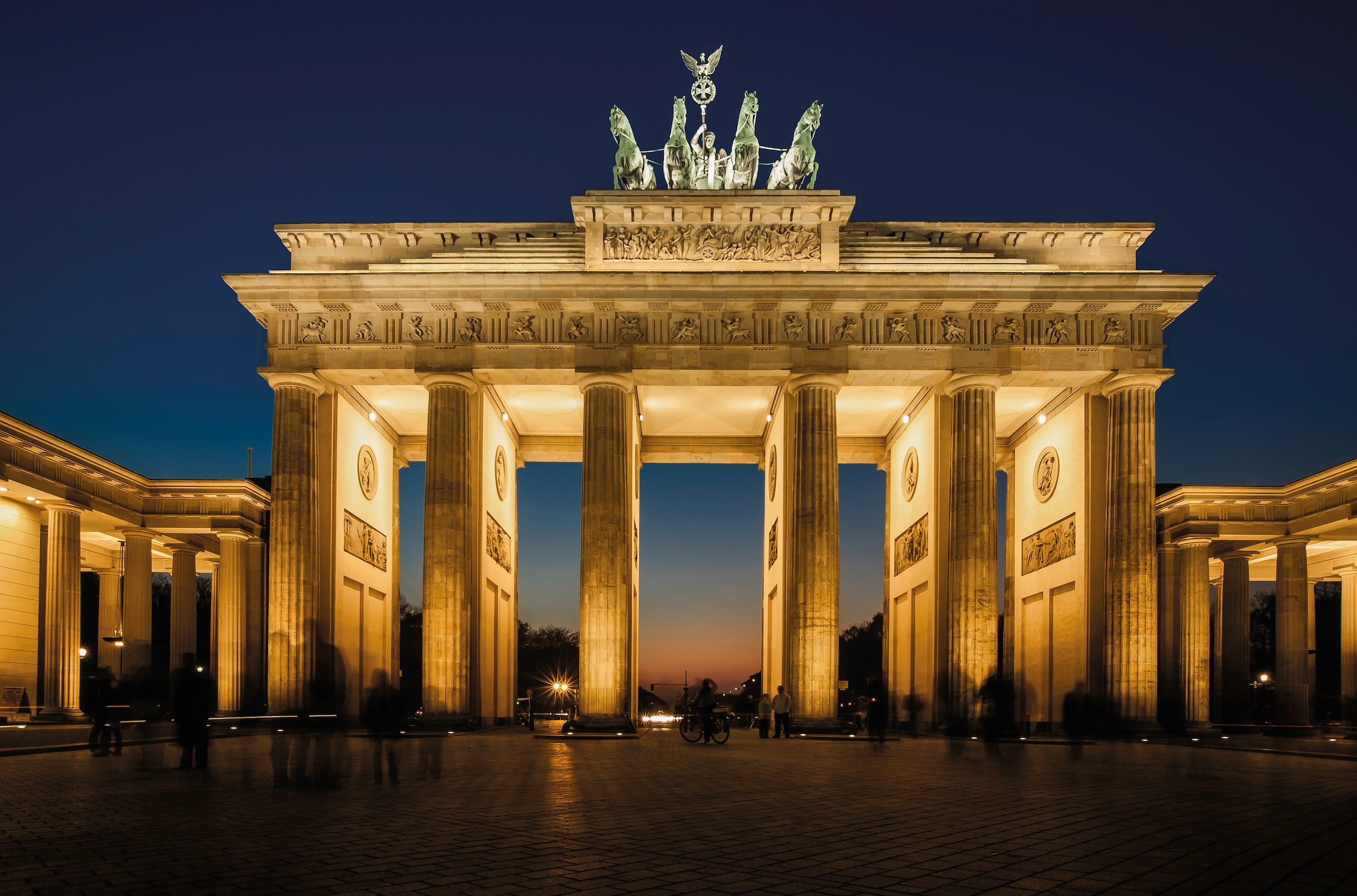 Papermoon Fototapete "Brandenburg Gate" glatt