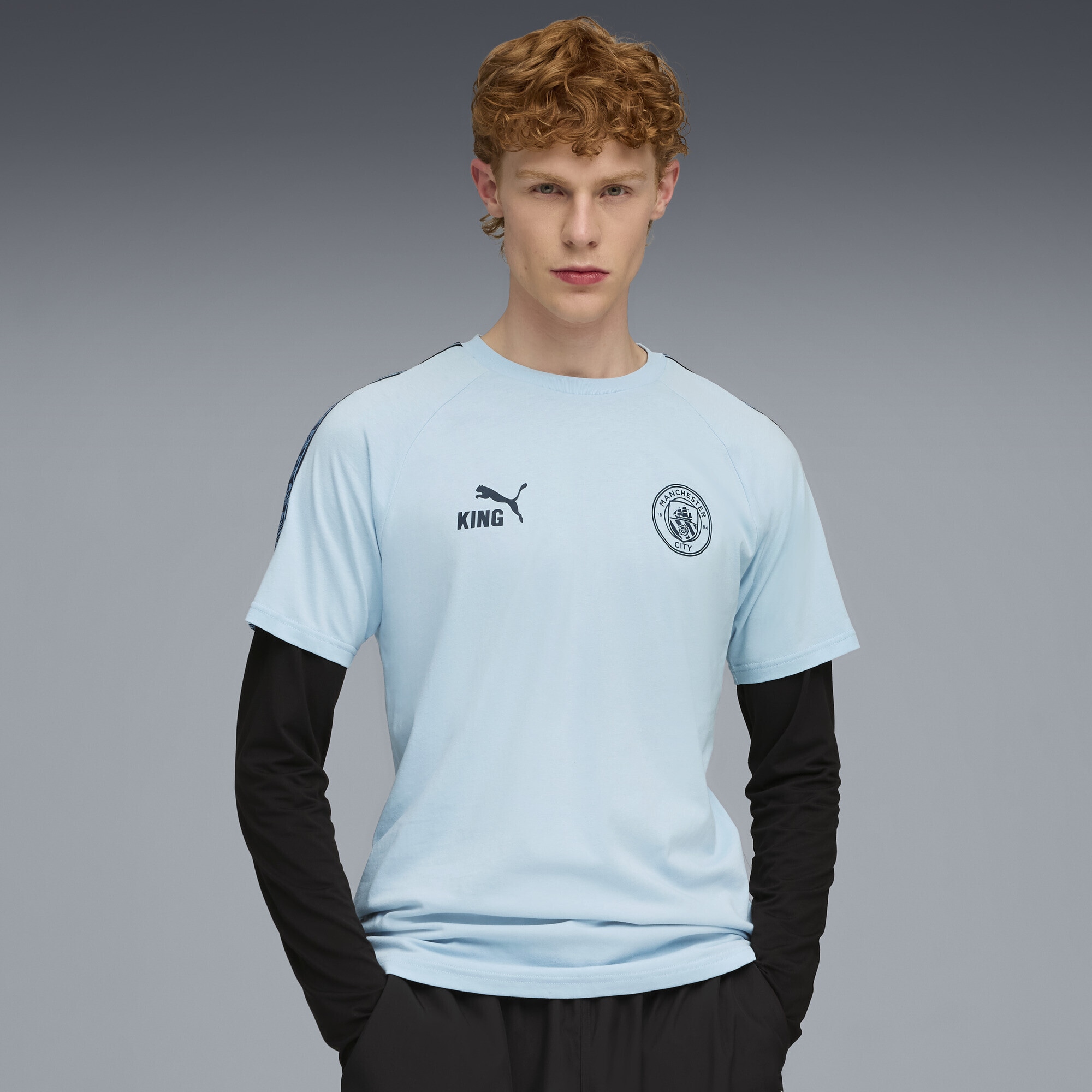 PUMA T-Shirt »Manchester City KING T-Shirt Herren«