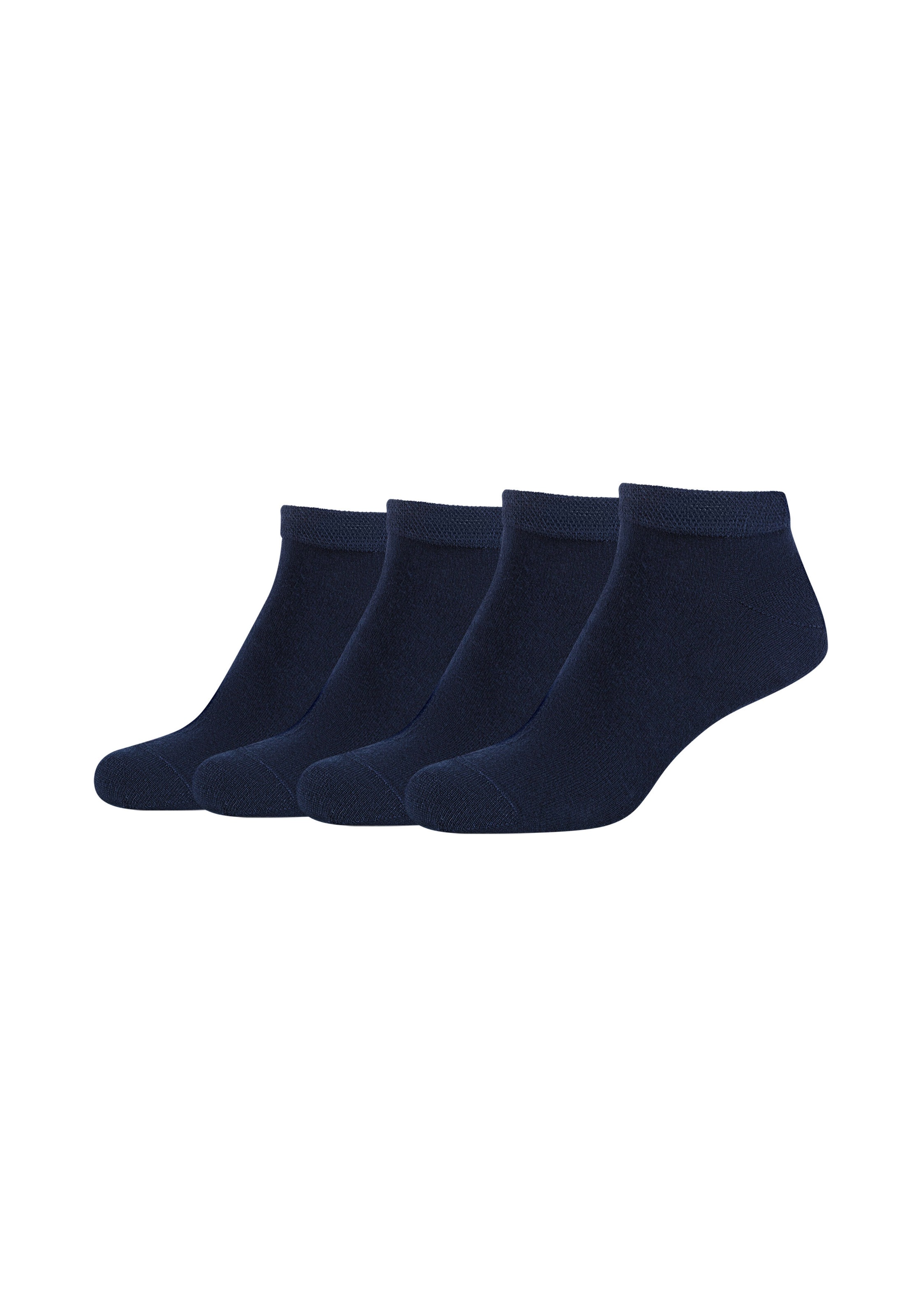 Camano Sneakersocken, (4er Pack), mit druckfreinem Bündchen