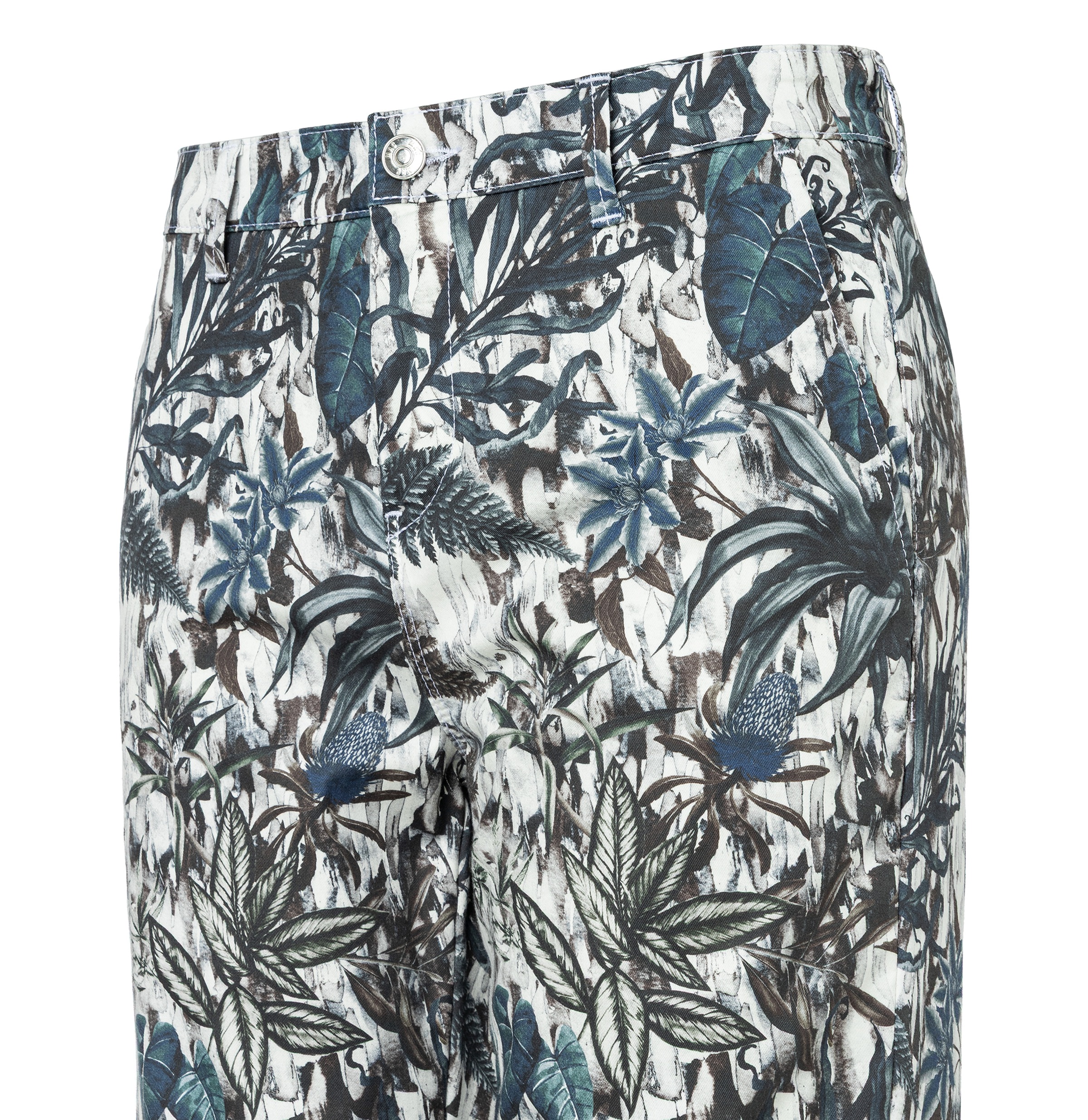 MAC Chinohose »CHINO turn up«  mit dezentem Glanz, elegant und sportiv zugleich