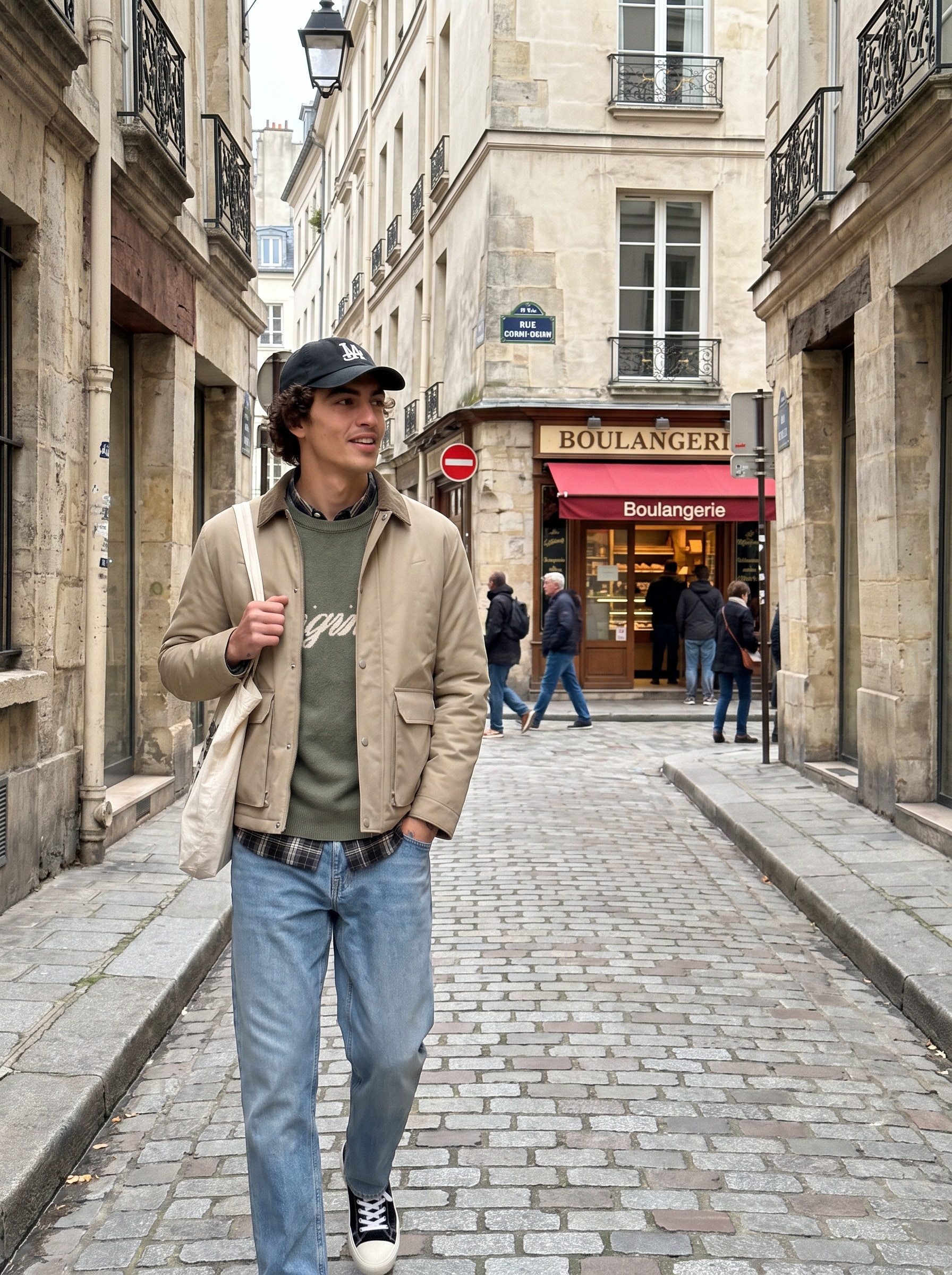 Jack & Jones Fieldjacket »JORNORREBRO PADDED BARN JACKET SN« Kunstfaser, mit Knopfleiste