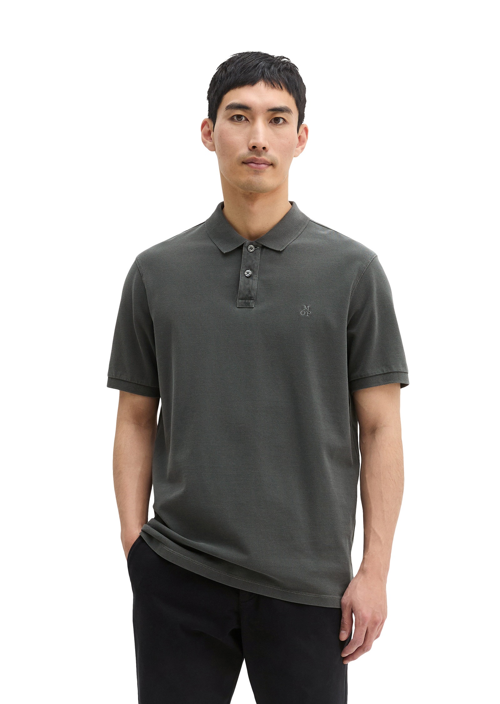 Marc OPolo Poloshirt "aus Bio-Baumwolle" günstig online kaufen