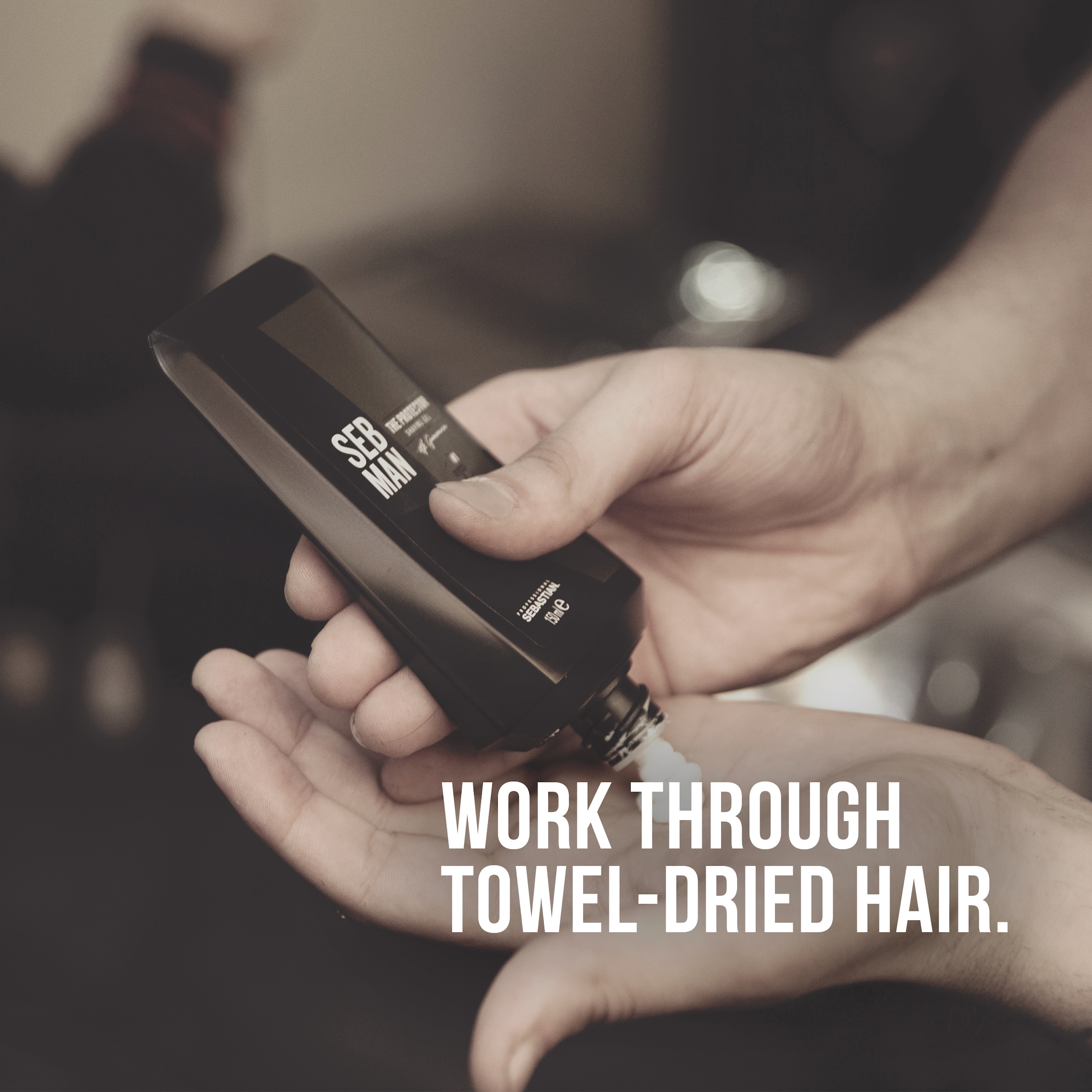 SEB Man Haarcreme »The Player - Medium Hold Gel« mittlerer Halt,