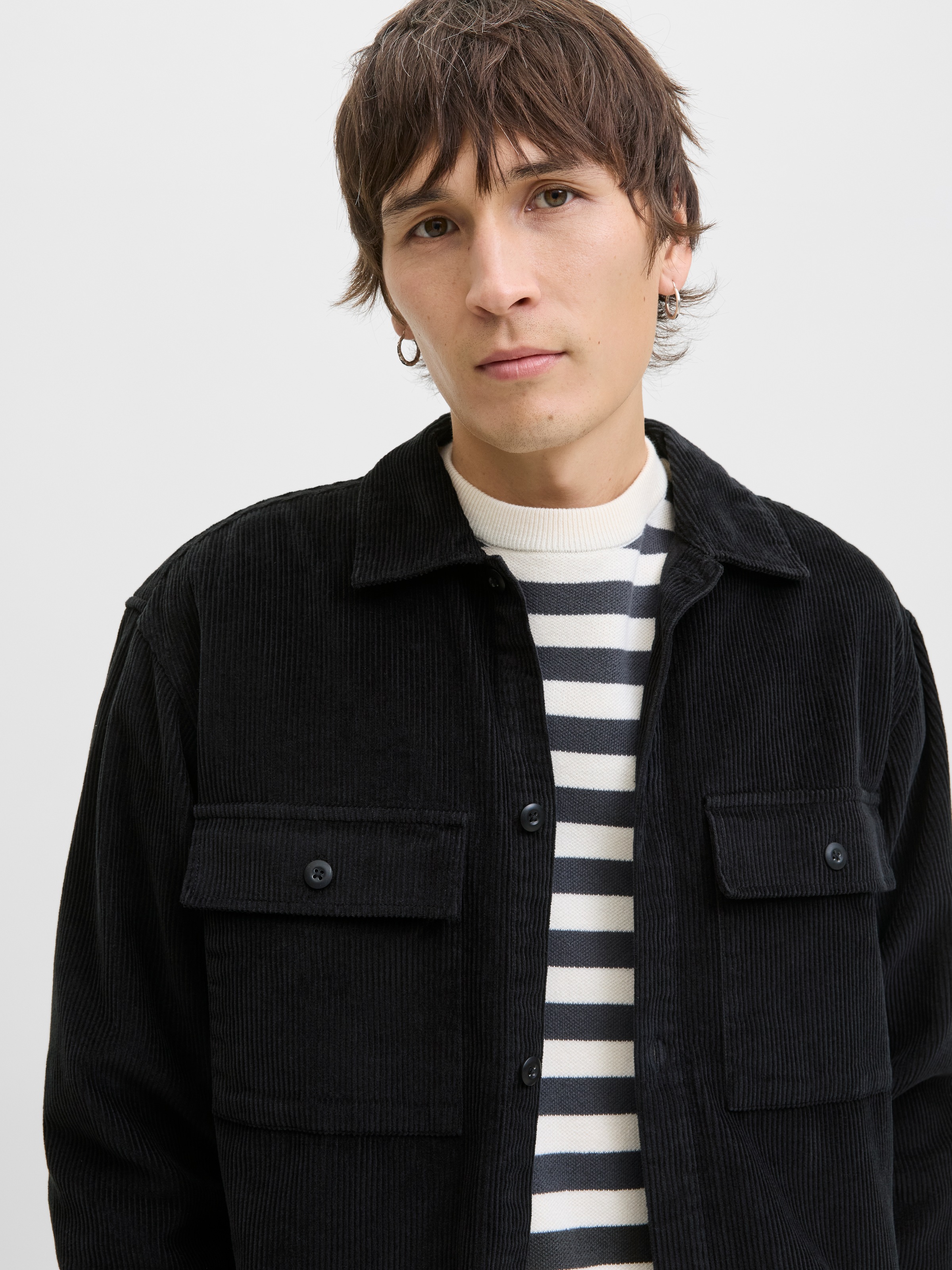 Jack & Jones Langarmhemd "JJEPERFECT CORDUROY OVERSHIRT LS SN" günstig online kaufen