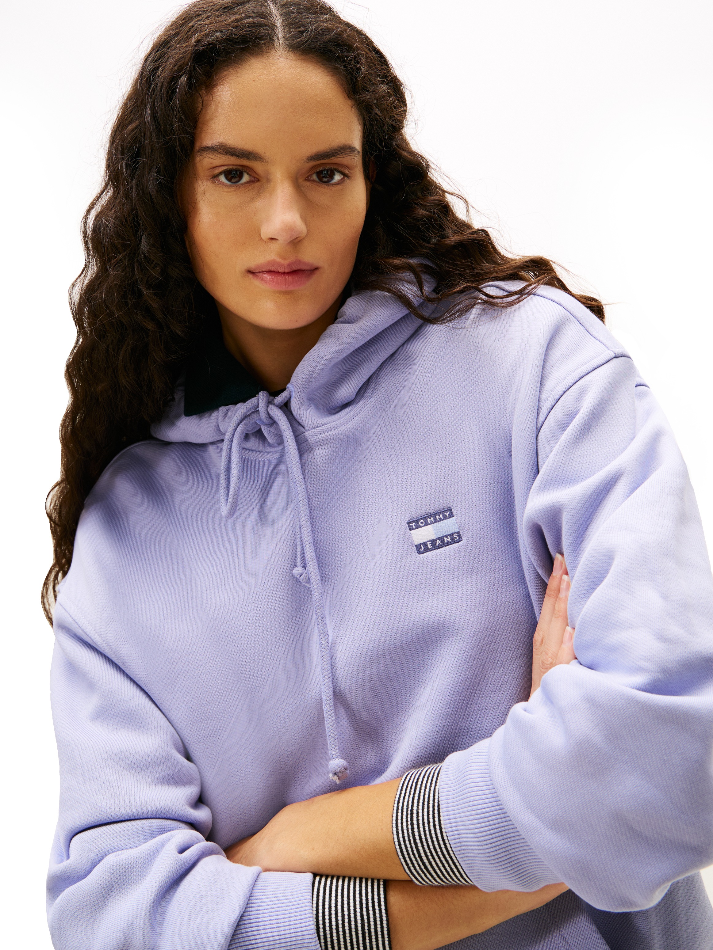 Tommy Jeans Hoodie "TJW BXY BADGE HOODIE EXT" günstig online kaufen