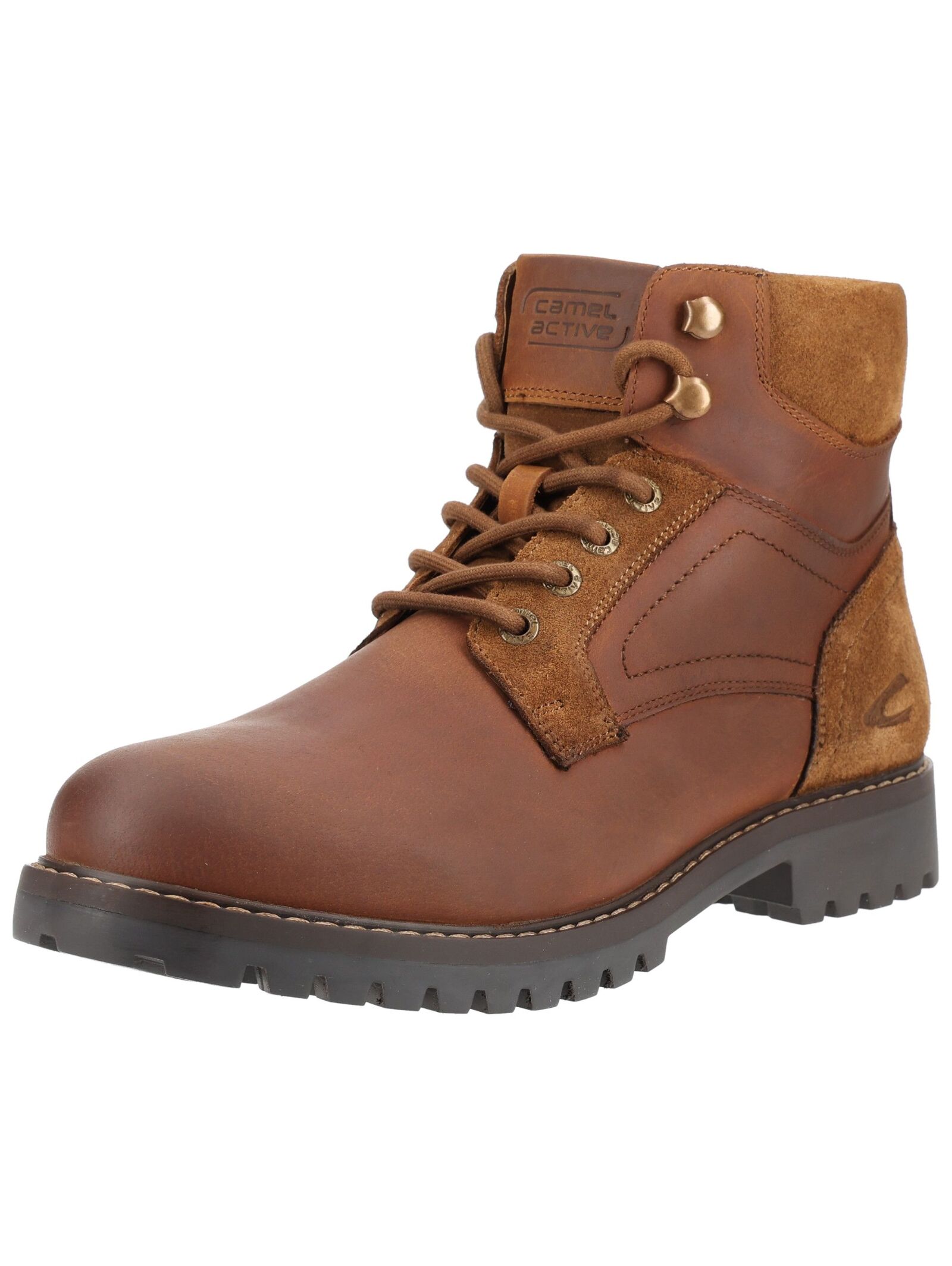 camel active Schnürstiefelette "camel active Stiefelette Leder"
