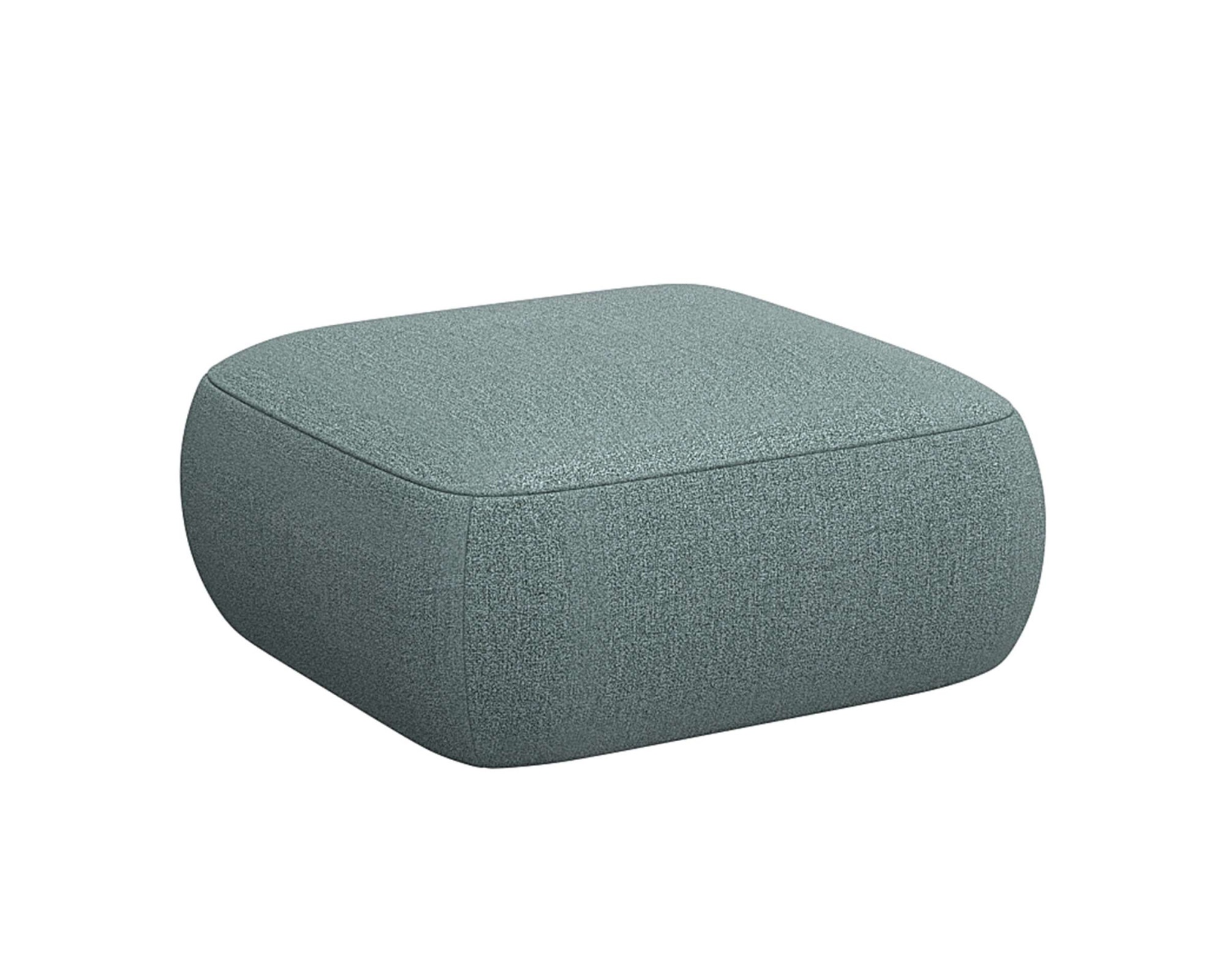 FLEXLUX Pouf "Torino, rund, bodennah, Sitzhocker, Polsterhocker" Modernes, günstig online kaufen