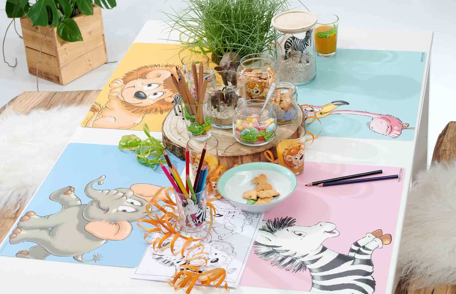 Ritzenhoff & Breker Platzset »Platzset Happy Zoo 45 x 30 cm«