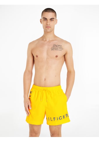 TOMMY HILFIGER Swimwear Badeshorts »MEDIUM DRAWSTRING« dėl Sch...