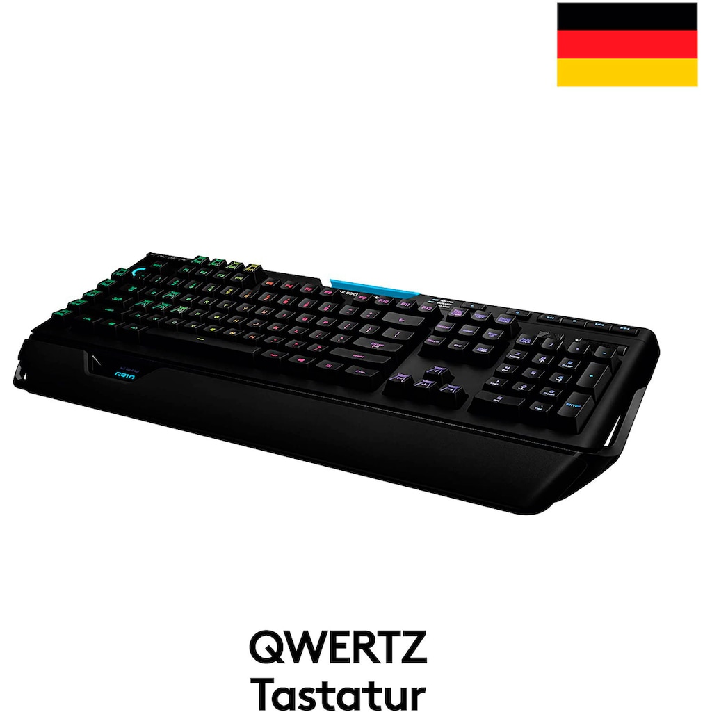 Logitech G Gaming-Tastatur »G910 RGB MECHANISCHE GAMING-TASTATUR«