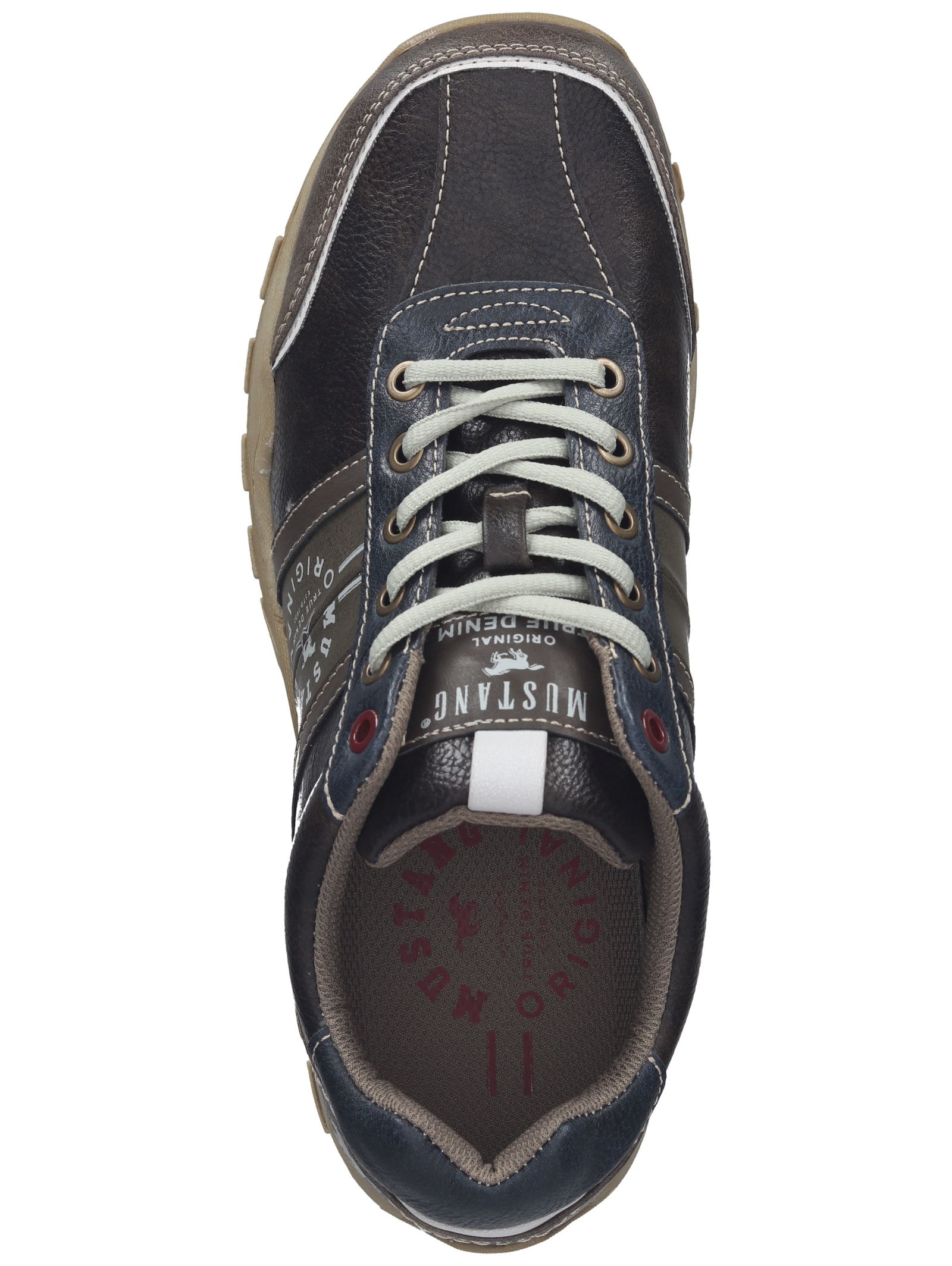 Mustang Shoes Schnürschuh »Mustang Shoes Halbschuhe Lederimitat«