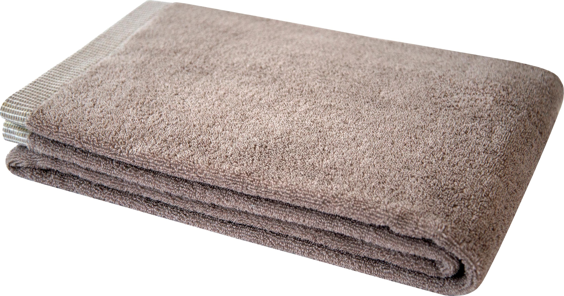 Dyckhoff Duschtuch "Nadelstreifen" mit gemustertem Saumabschluss günstig online kaufen