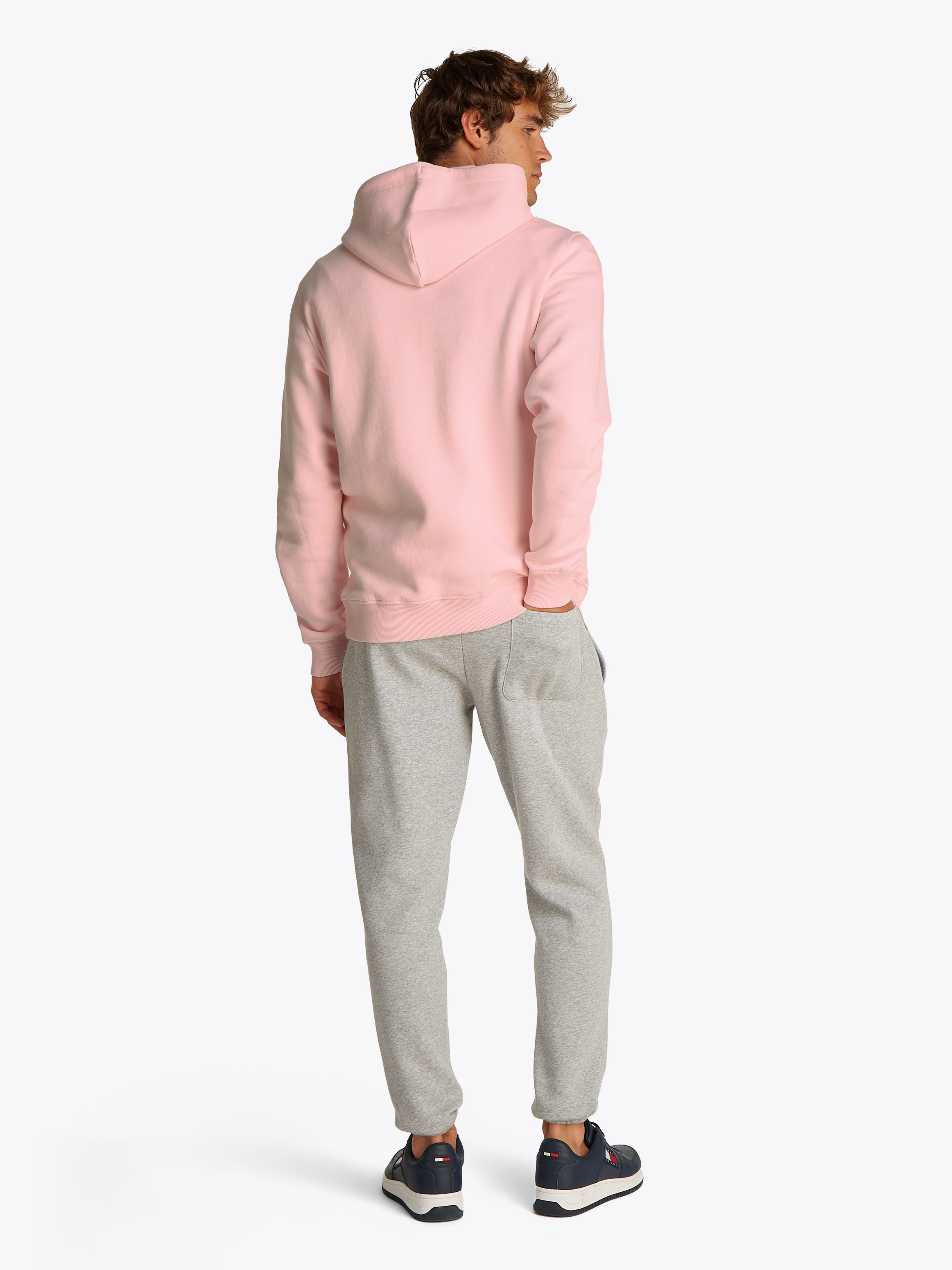 Tommy Jeans Hoodie »TJM REG LINEAR LOGO HOODIE EXT«, mit Logo-Stickerei