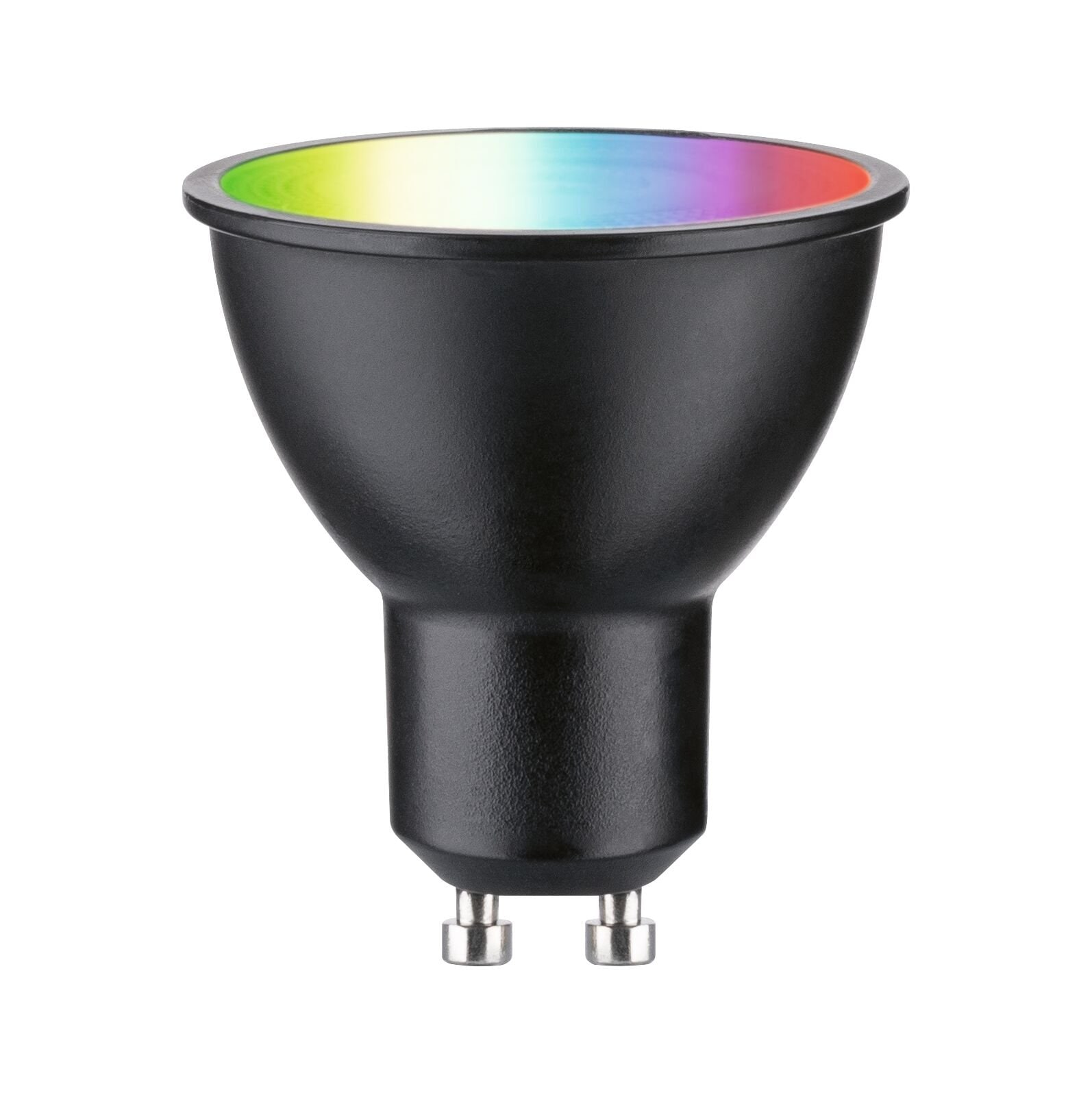 Paulmann LED-Leuchtmittel »Smart Reflektor schwarz matt 350lm 2200K-6500K 230V«, Tageslichtweiß