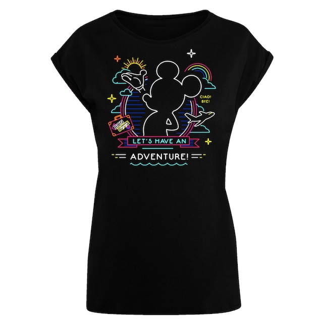 F4NT4STIC T-Shirt »Disney Micky Maus Neon Adventure«, Premium Qualität für  bestellen | BAUR