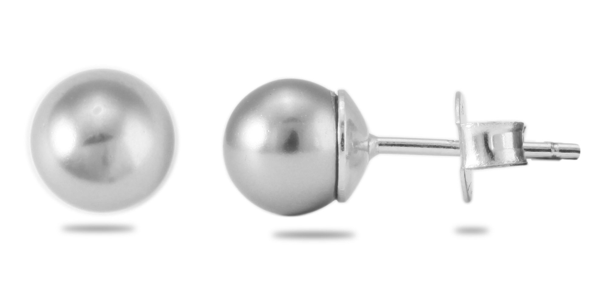 Adelia´s Paar Ohrhänger "Damen Ohrringe – Ohrstecker aus 925 Silber mit Per günstig online kaufen