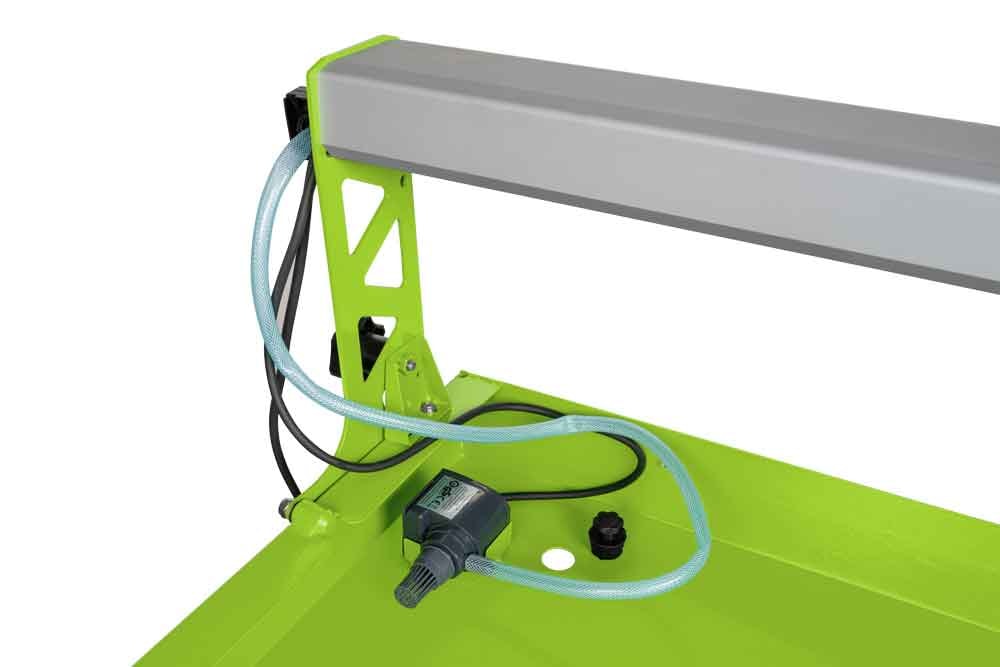 ZIPPER Fliesenschneidemaschine, Schneidaggregat bis 45° schwenkbar