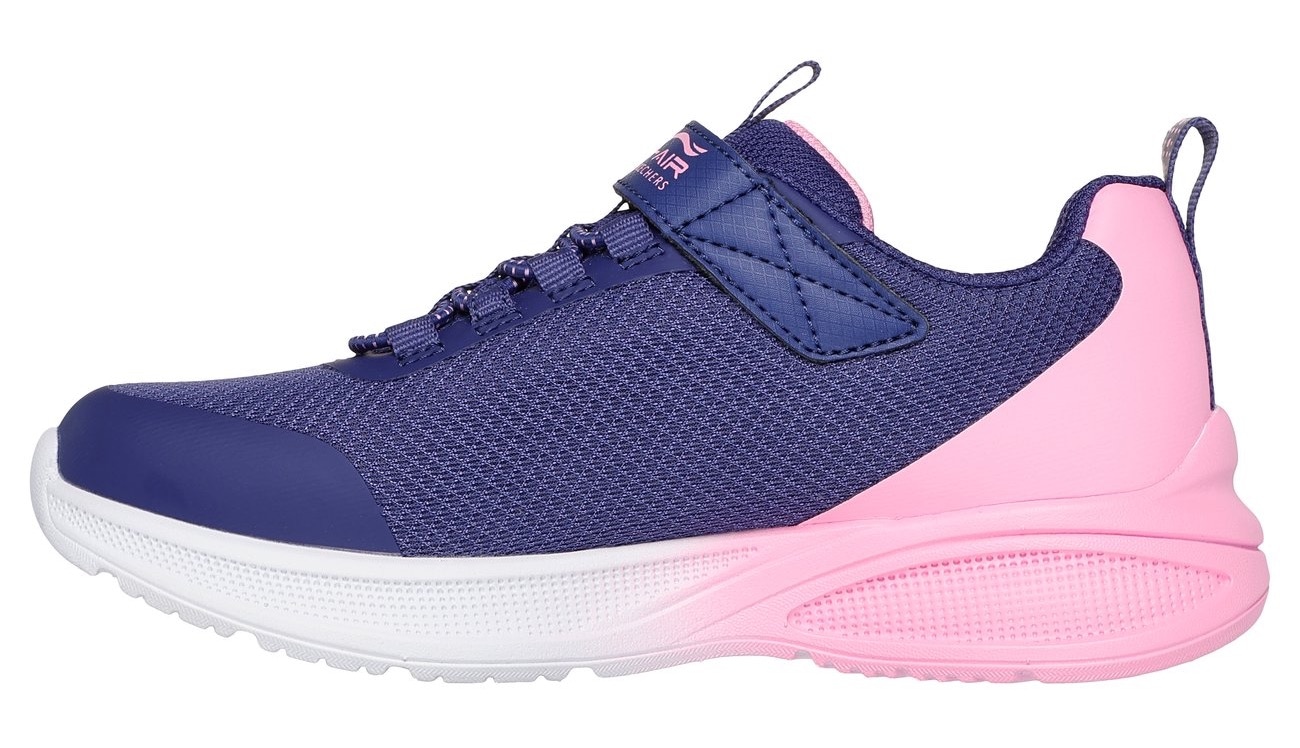 Skechers Sneaker »MICROSPEC MAX ADVANCE«, Slip-OnSneaker, Klettverschluss,S-Logo, Größenschablone zum Download