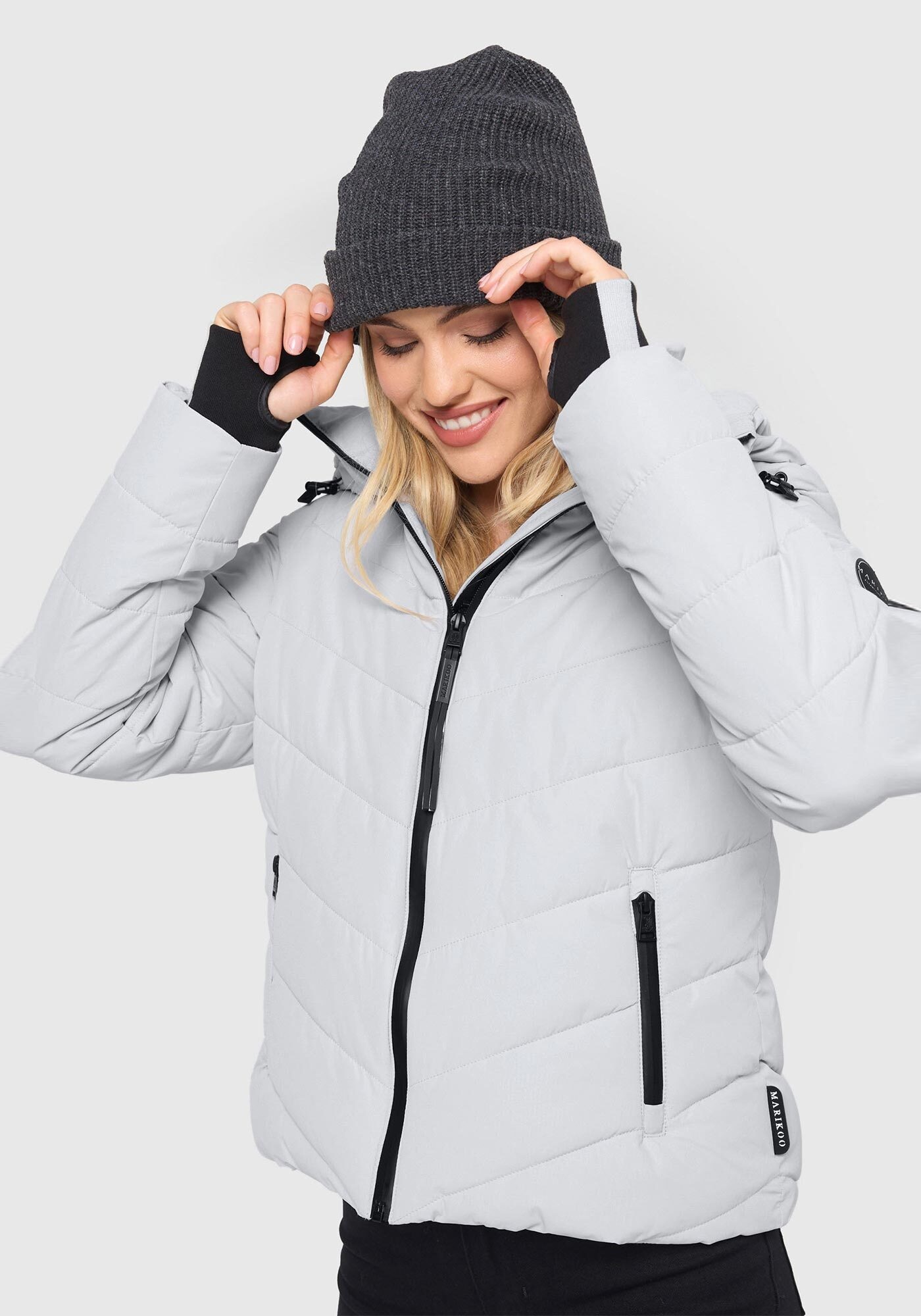 Marikoo Winterjacke »Samuiaa XVI«, mit Kapuze