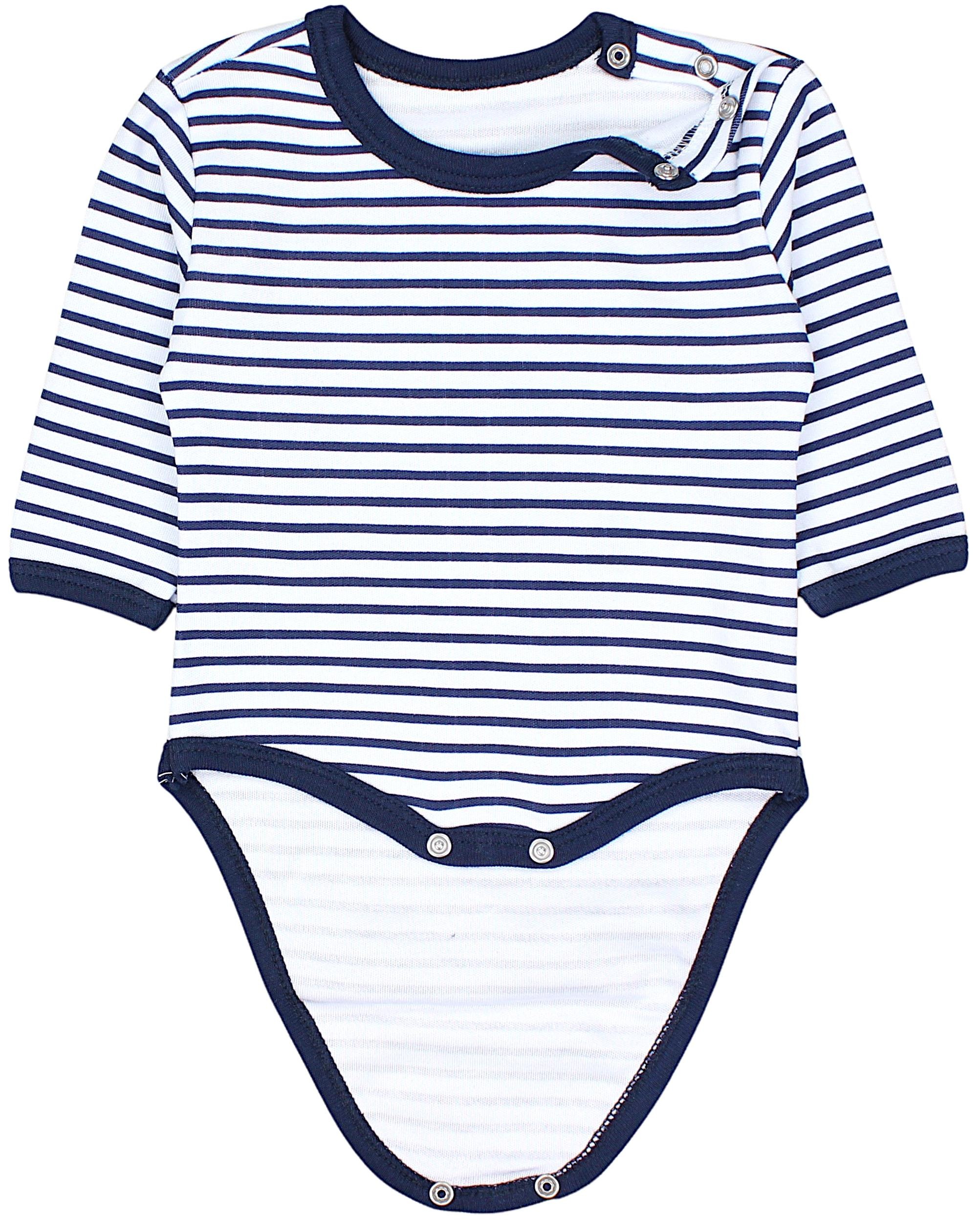 TupTam Langarmbody »Body Unisex Langarm Body mit Aufdruck Spruch 5er Pack«