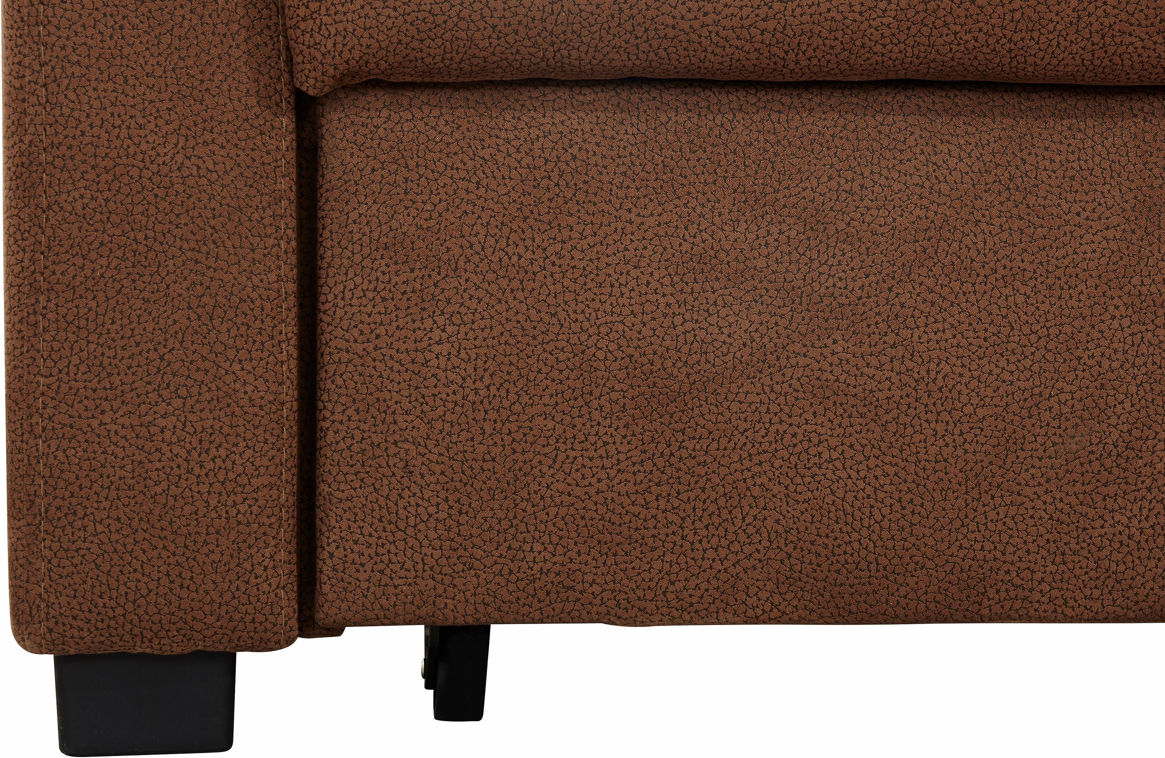 sit&more Ecksofa »Pisa L-Form«, mit Federkern, wahlweise mit Bettfunktion