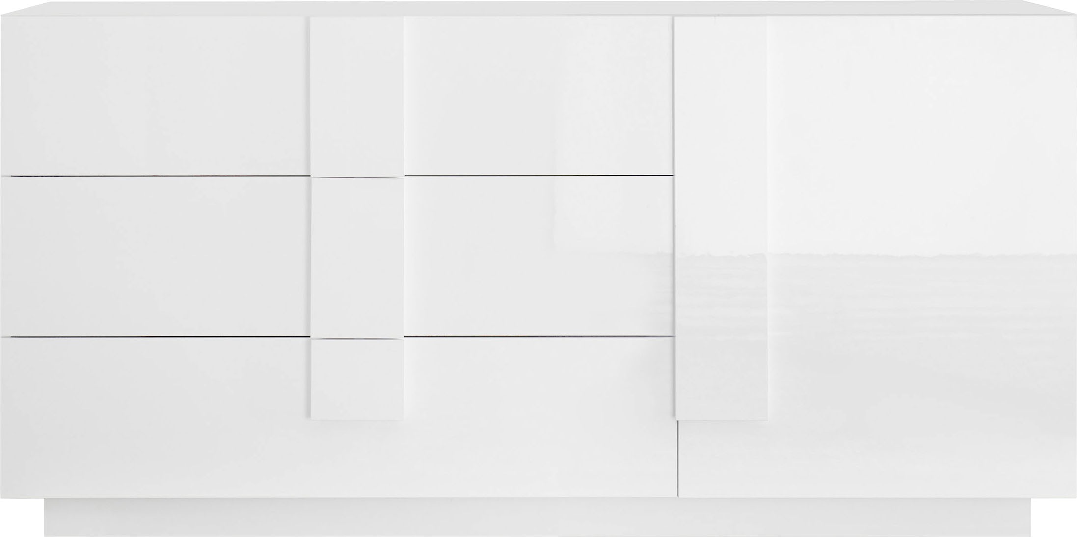 Home affaire Sideboard "Jupiter, Breite 181 cm, Kommode 3 Türen- Soft Closi günstig online kaufen