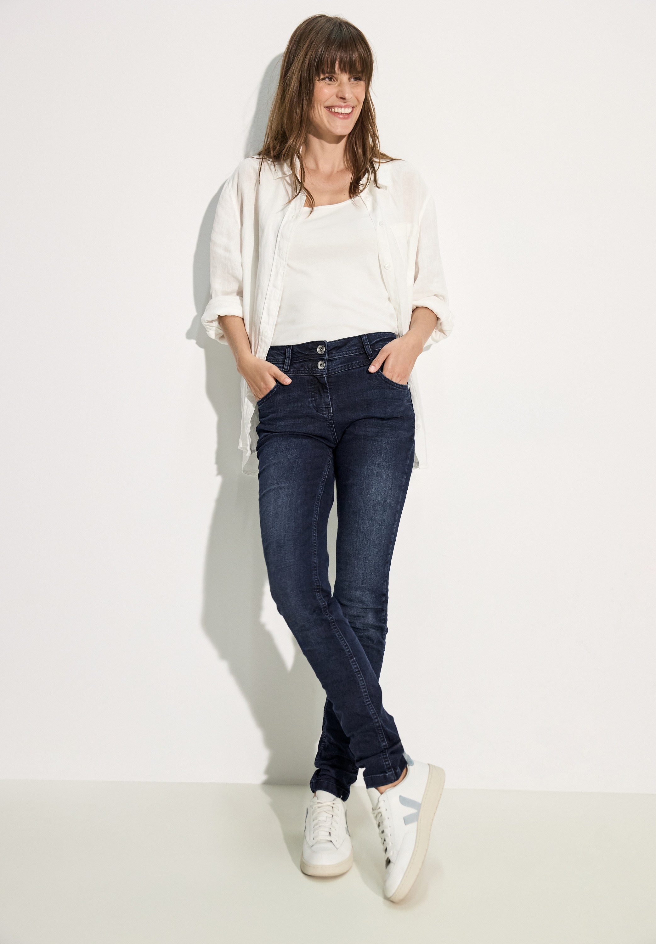 Cecil Slim-fit-Jeans »VICKY«, im Five-Pocket Style