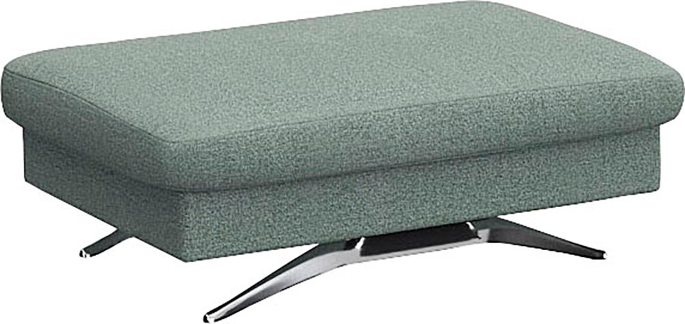 FLEXLUX Pouf "Glow Sitzhocker, Polsterhocker" Hocker mit Stauraum, Fuß Alu günstig online kaufen