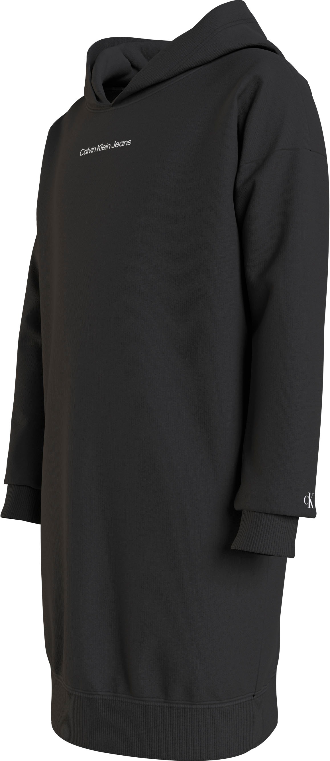 DRESS« bestellen »CKJ LOGO Calvin Jeans Sweatkleid | BAUR HOODIE Klein