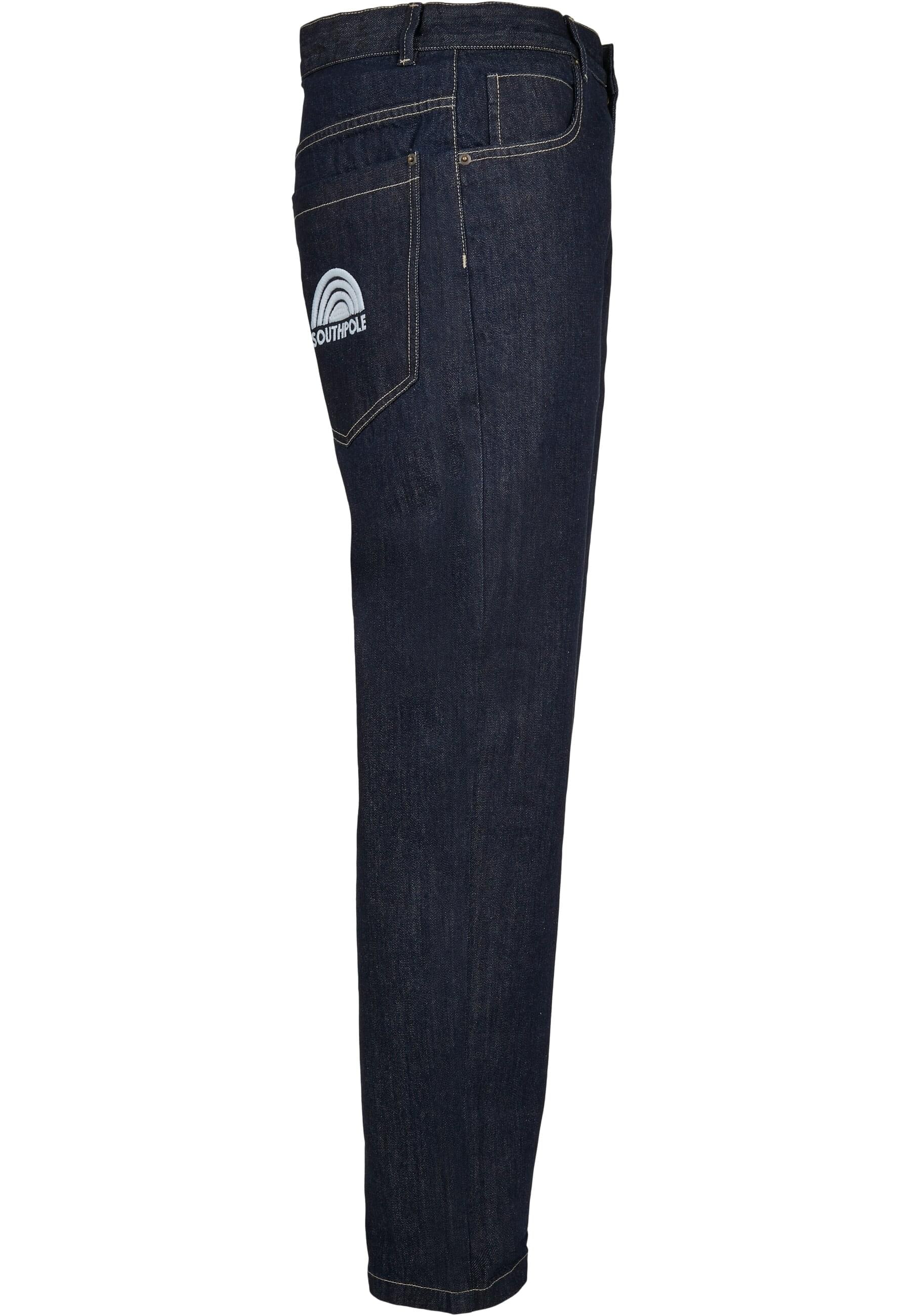 Southpole Bequeme Jeans »Southpole Herren Southpole 3D Embroidery Denim«, (1 tlg.)