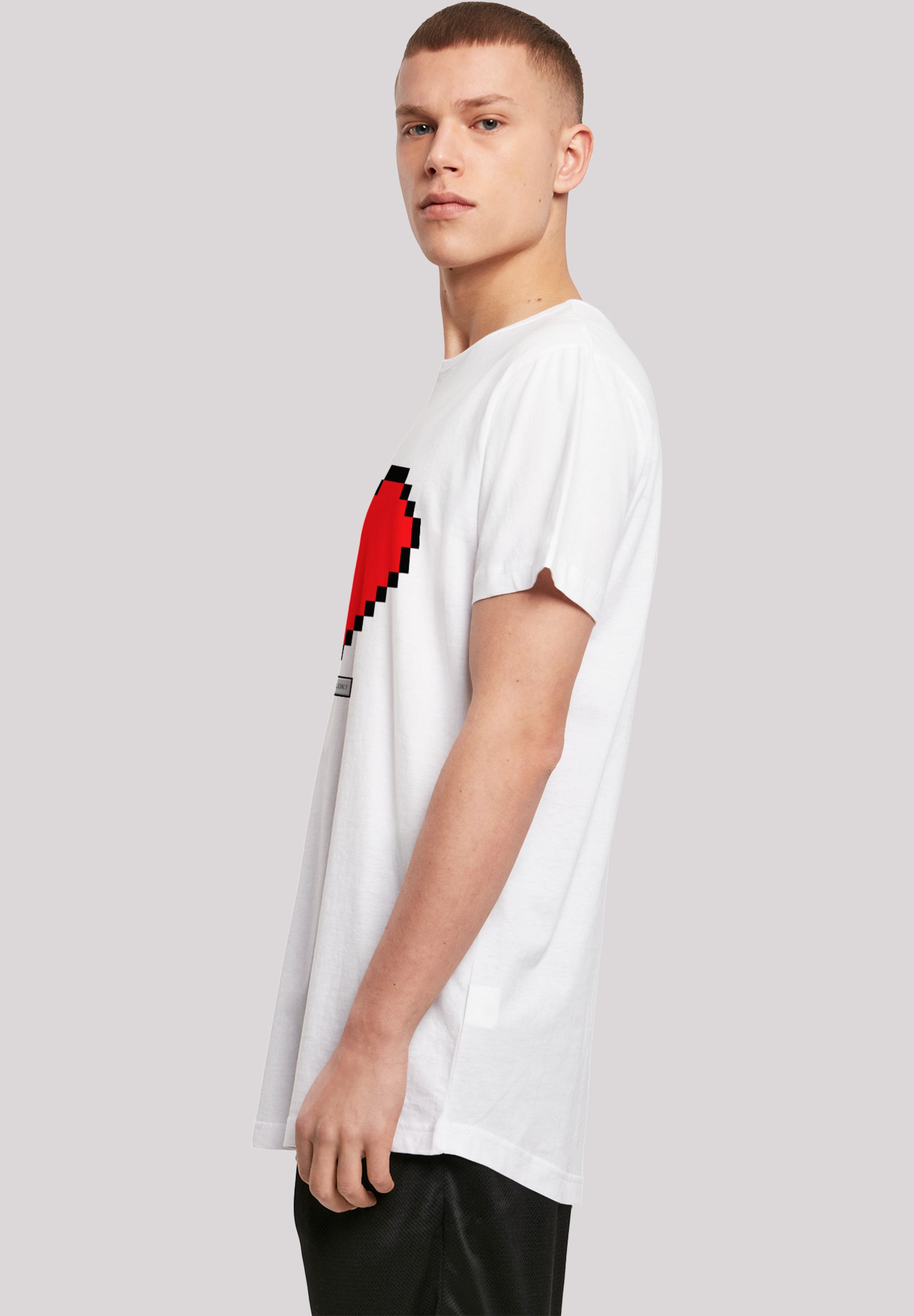 F4NT4STIC T-Shirt »Pixel Herz Good ▷ | bestellen People«, Vibes BAUR Happy Print