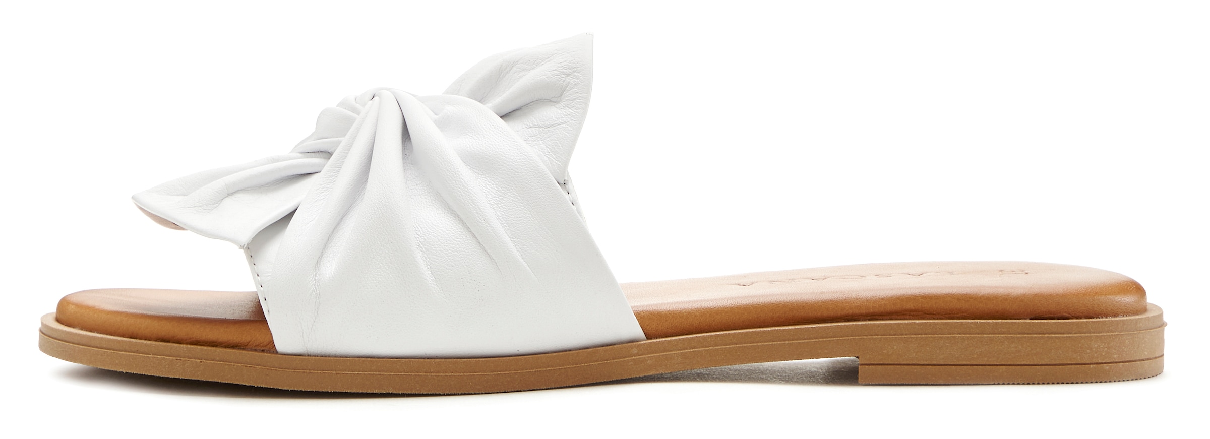 LASCANA Pantolette »Mule, Sandale, offener Schuh«, aus Leder