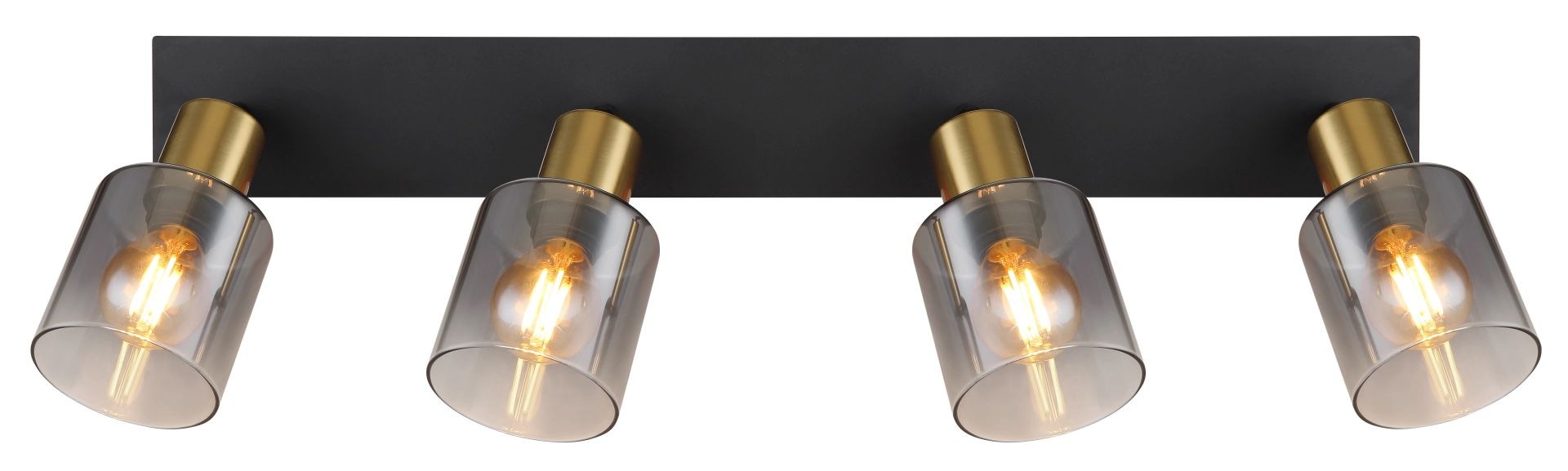 GLOBO LIGHTING Deckenstrahler »HOLLSY« E14 1 Stk. Deckenspot, Glas, Wohnraum, Flur