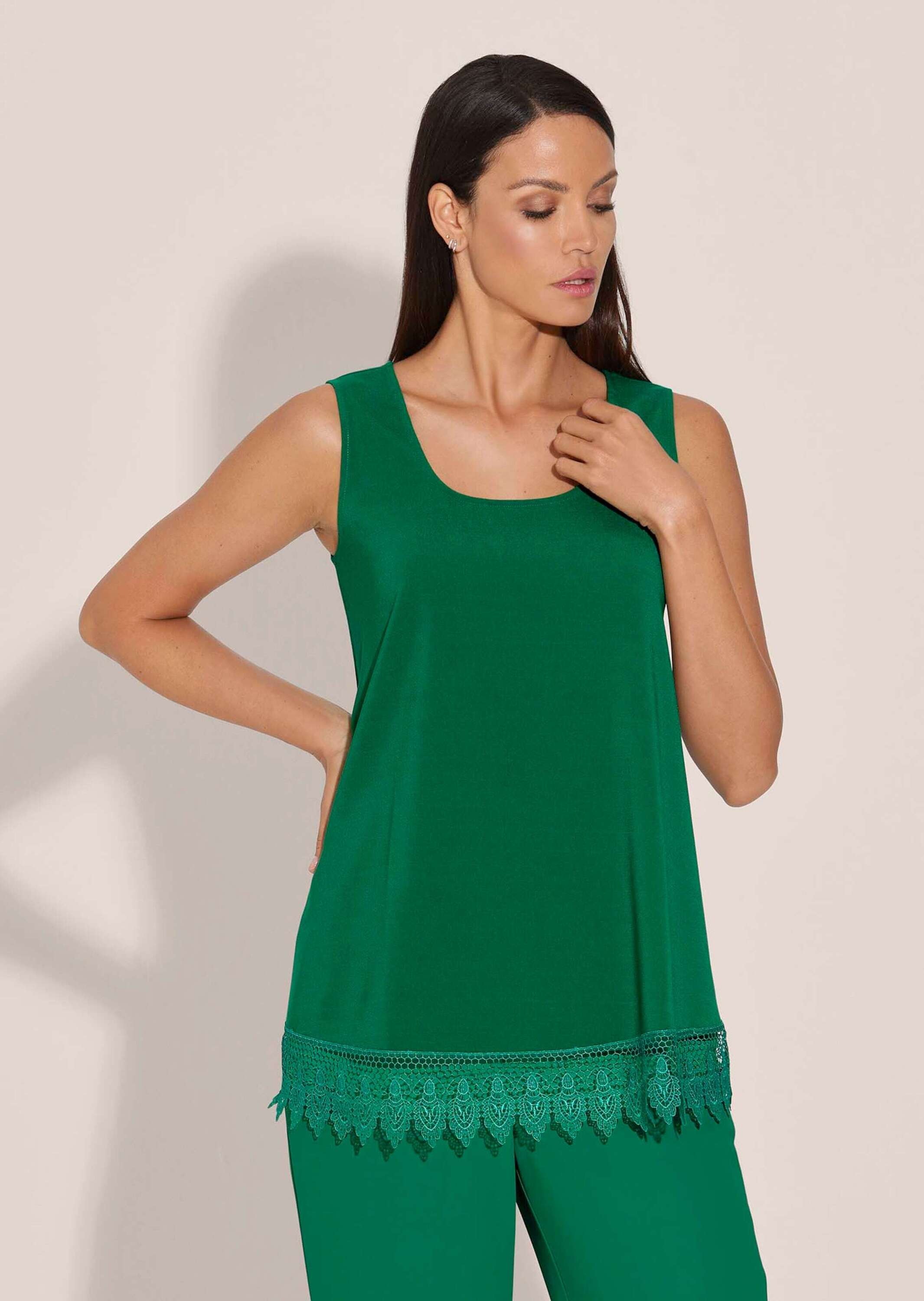 MADELEINE Blusentop "Blusentop Top mit Spitze" günstig online kaufen