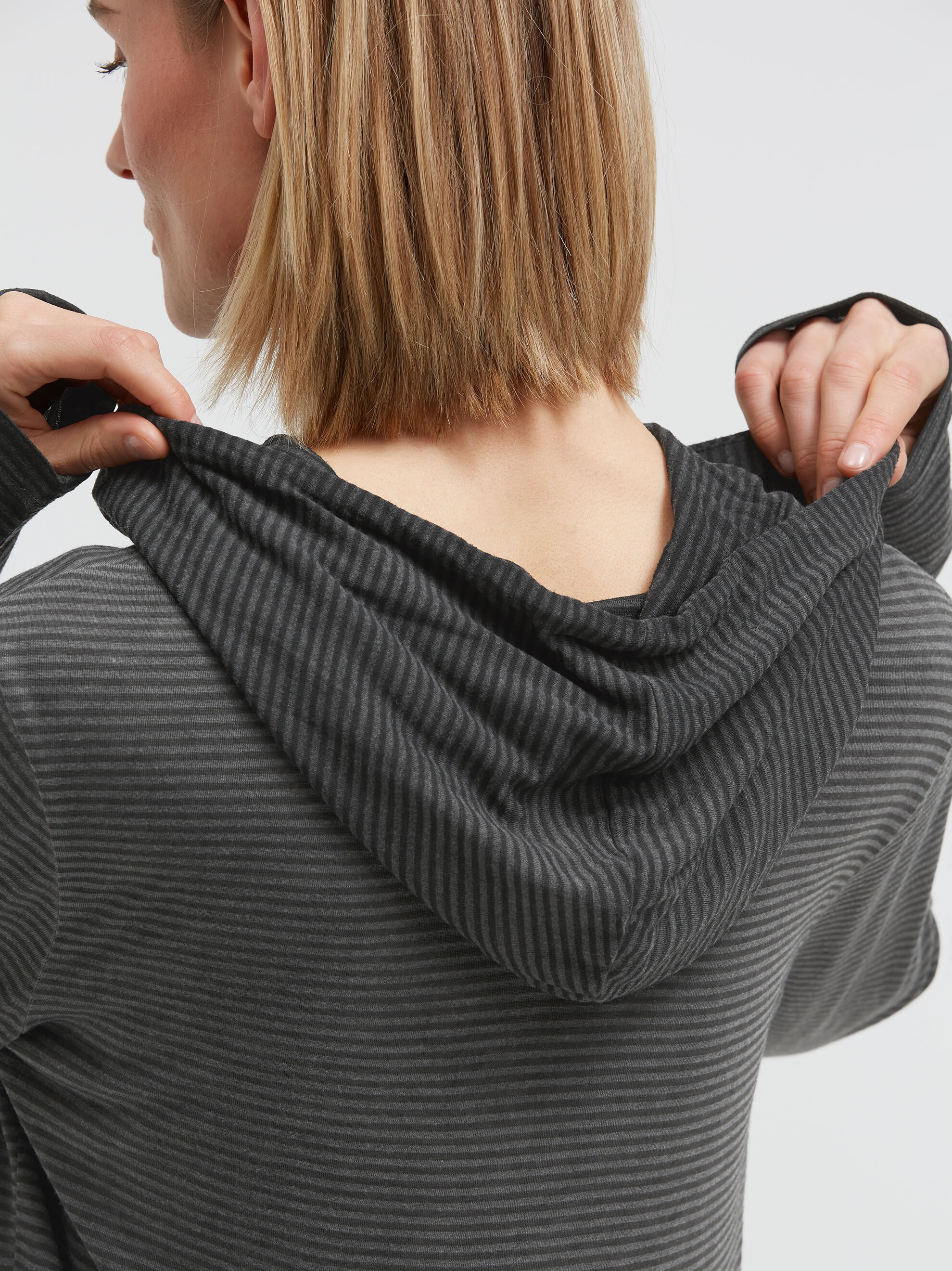 SOCCX Langarmshirt mit Glitzersteinchen