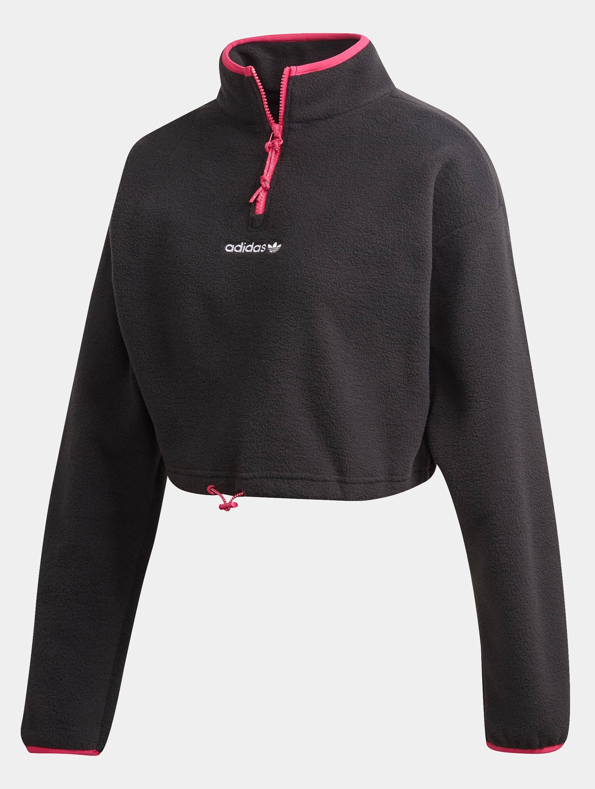 Sweater »Damen adidas Half Zip Polar Crop W«