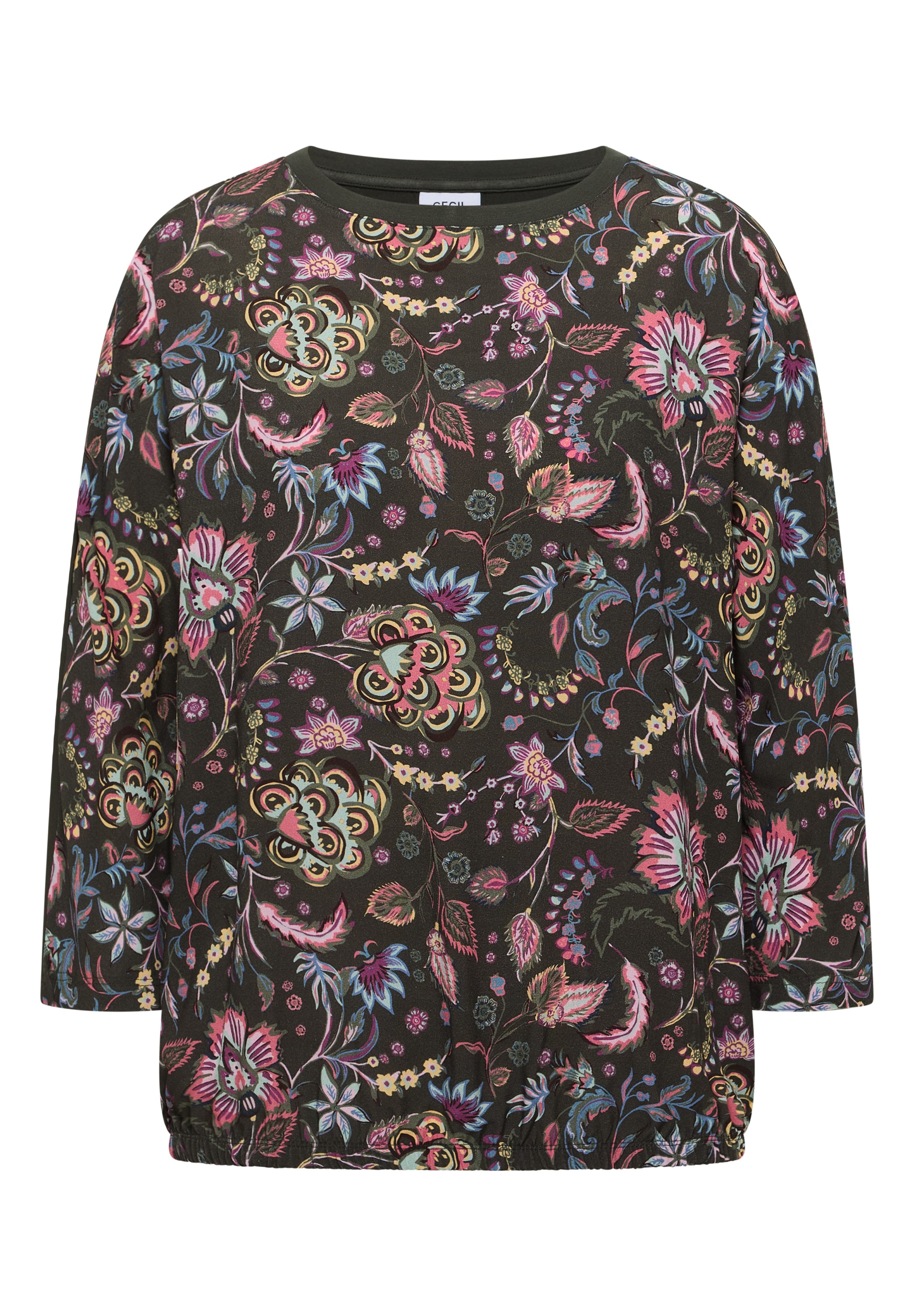 Cecil Print-Shirt mit 3/4 Ärmeln