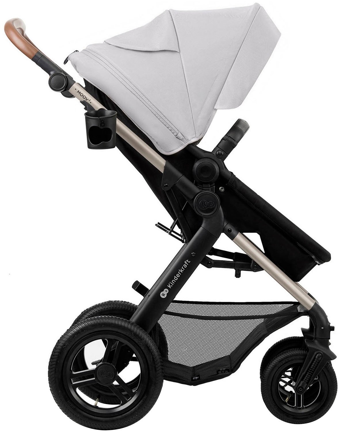Kinderkraft Kombi-Kinderwagen »MOOV 2 Air 3IN1« 27 kg mit Luftreifen