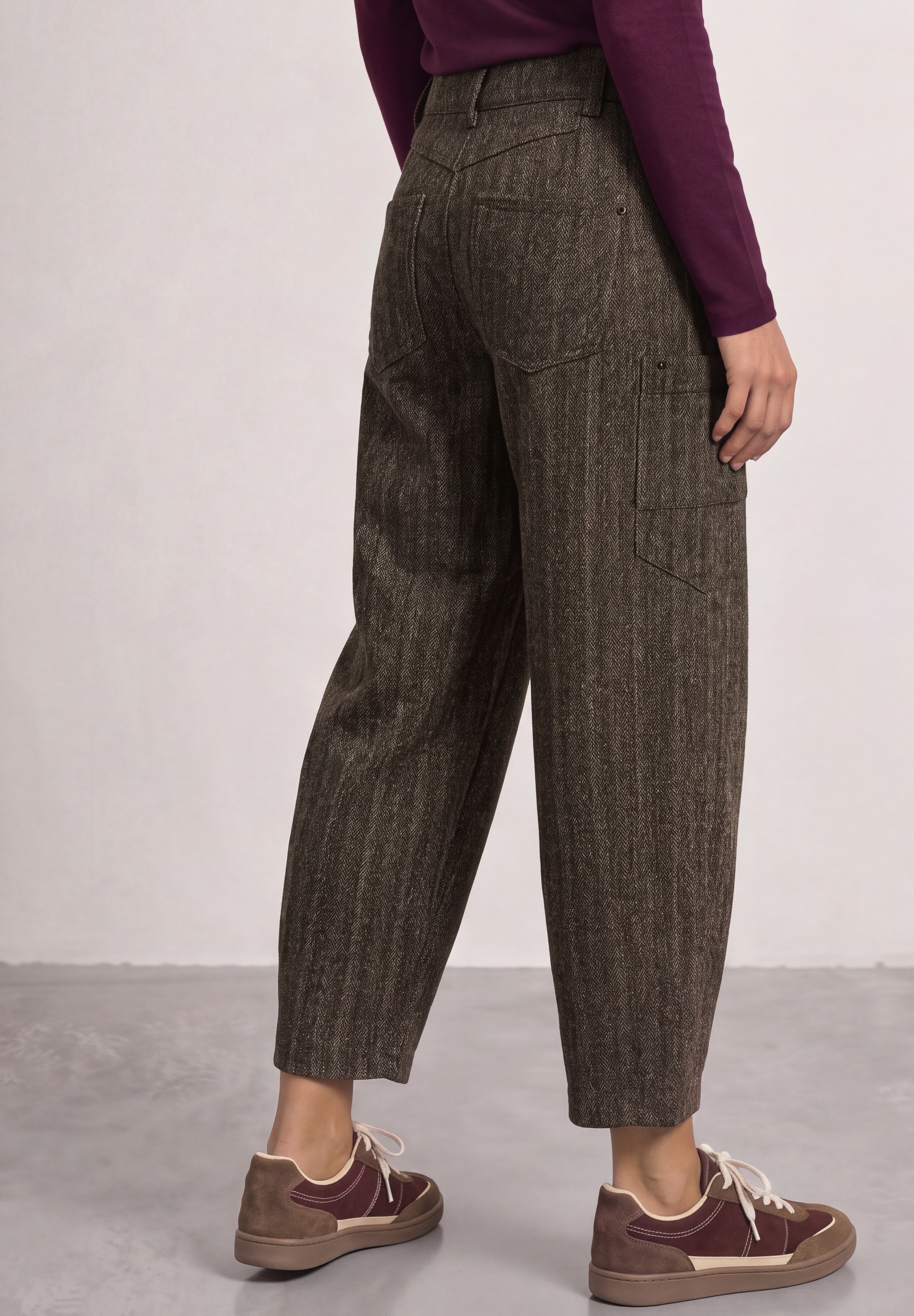 STREET ONE Cargohose  High Waist