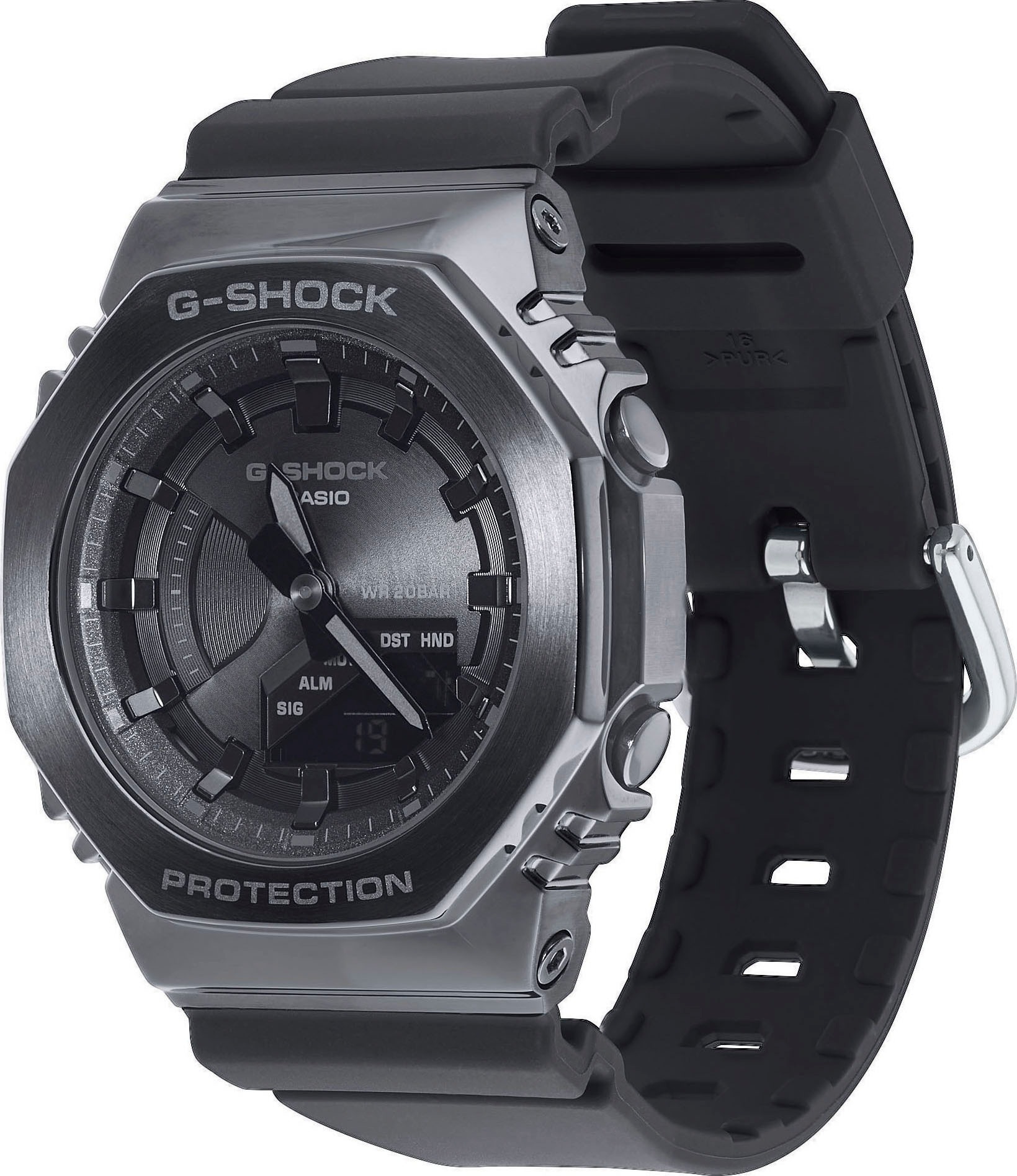 CASIO G-SHOCK Chronograph, Quarzuhr, Armbanduhr,Digitaluhr, bis 20 bar wasserd Damenuhr,Herrenuhr