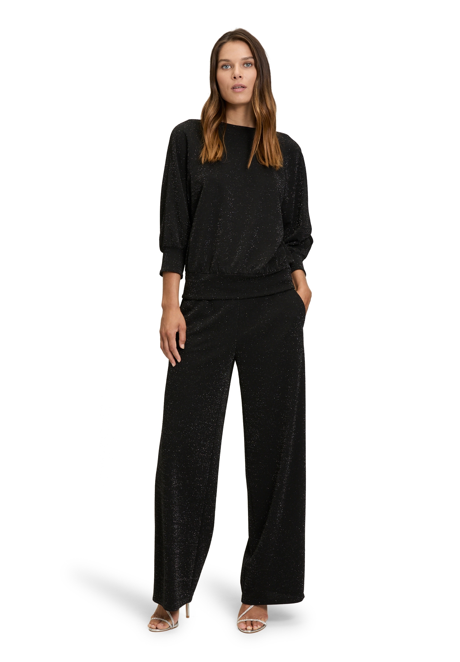 Betty Barclay Marlene-Hose »Betty Barclay Damen Marlene-Hose im Glitzer-Look«, Material
